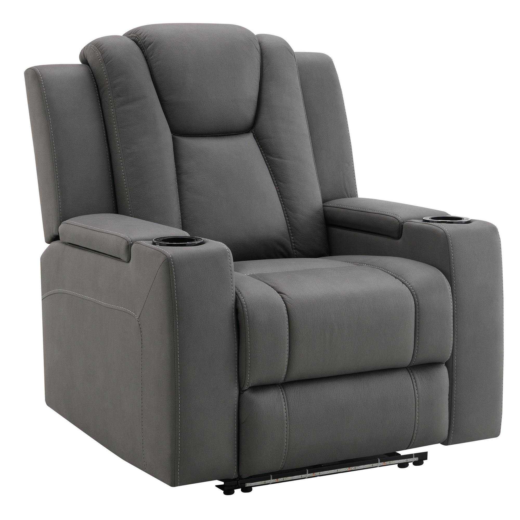 Leuco Power Recliner - Gray