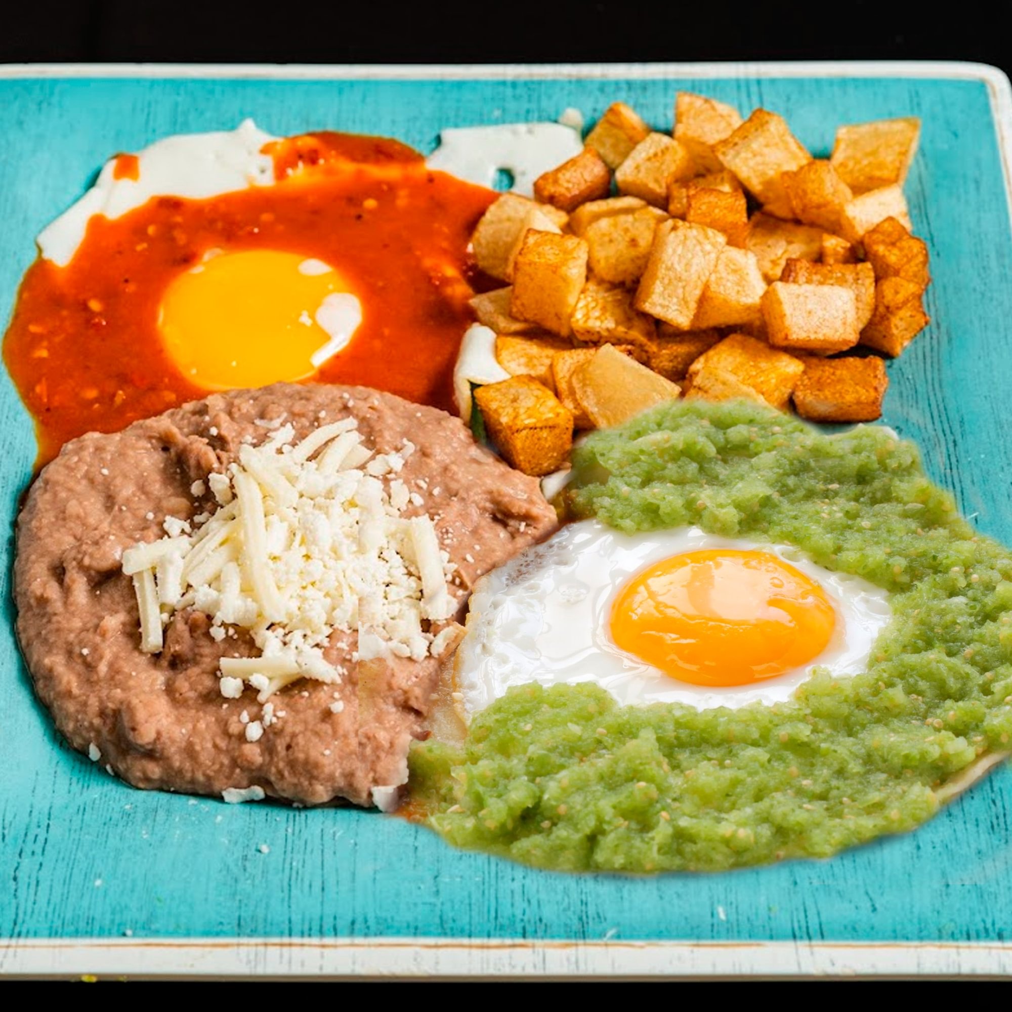 P. Divorced Eggs / Huevos Divorciados