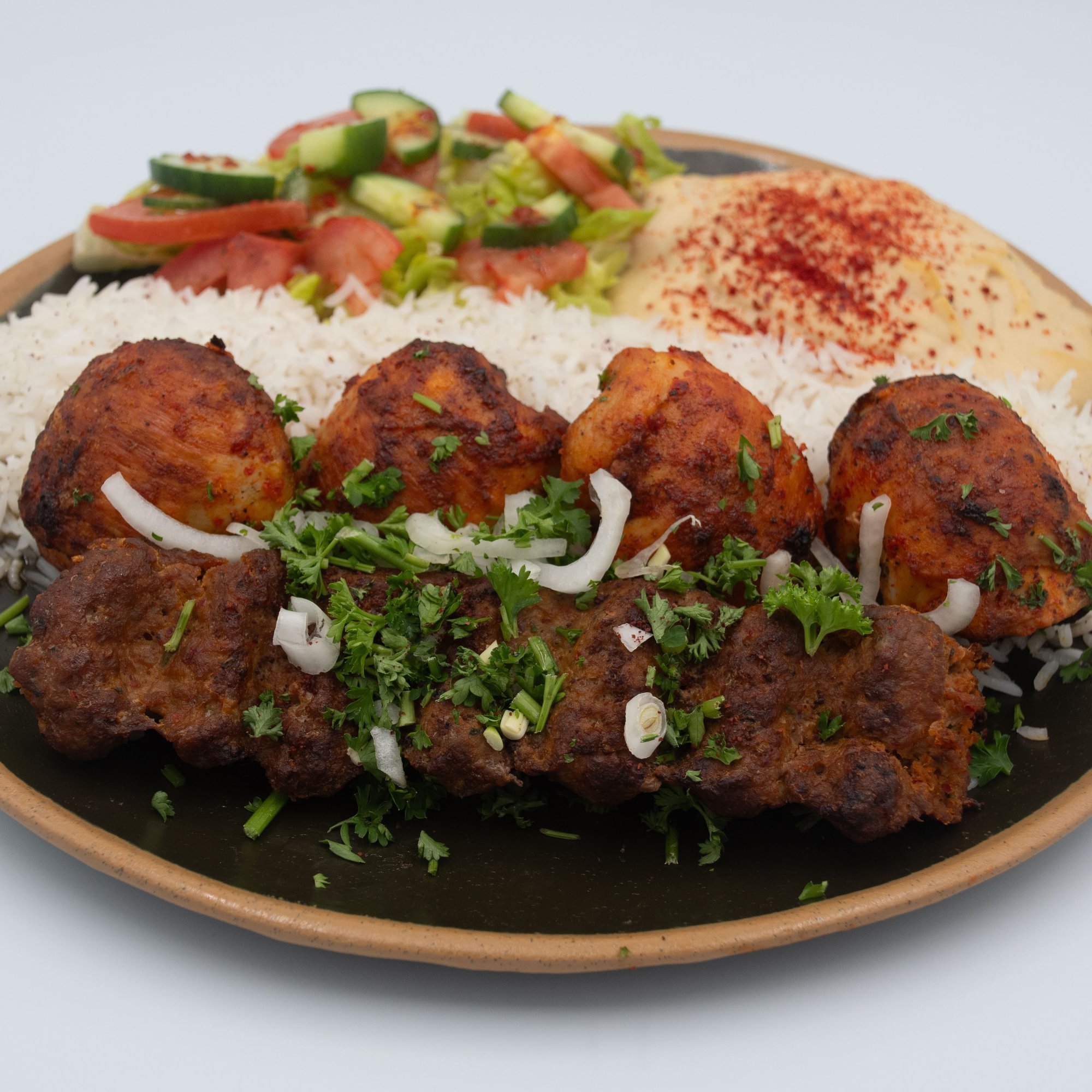 #20 Chicken Shish & Beef Lule Combo