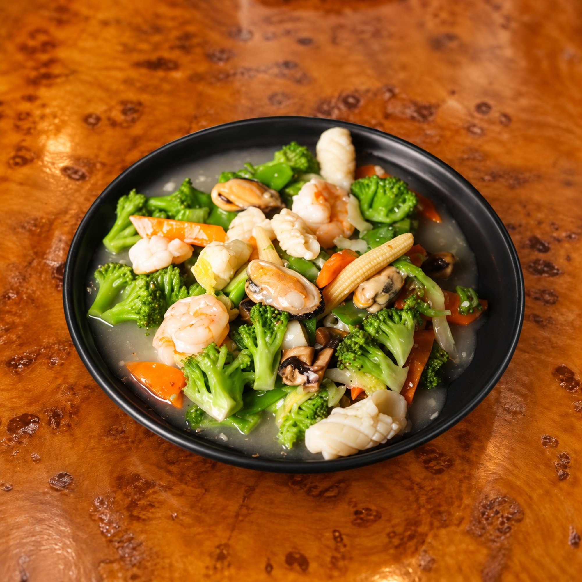 Triple Seafood Delight