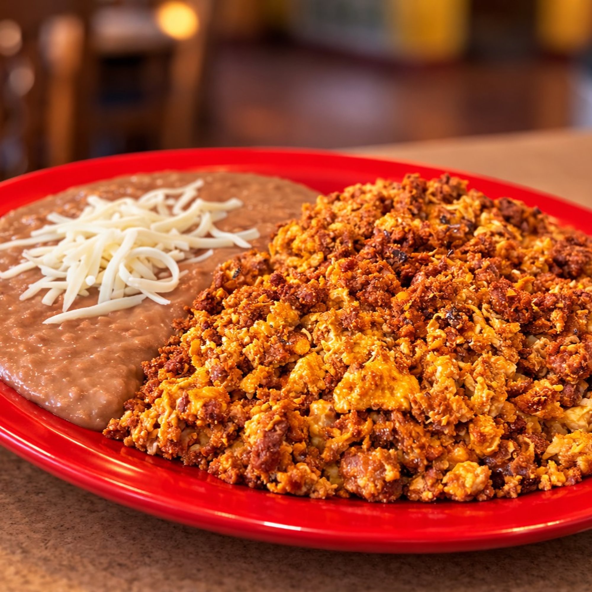Chorizo and Eggs Plate