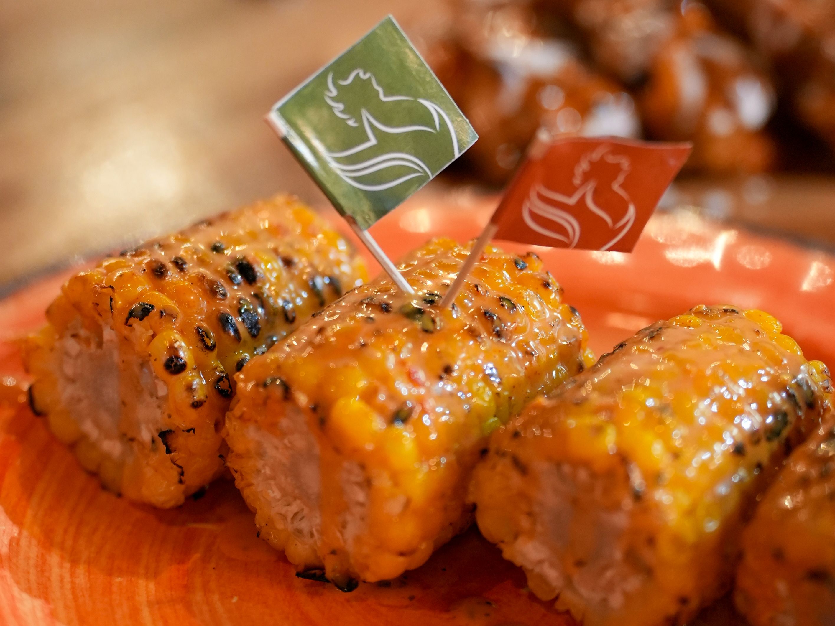 Flame-Grilled Corn On The Cob