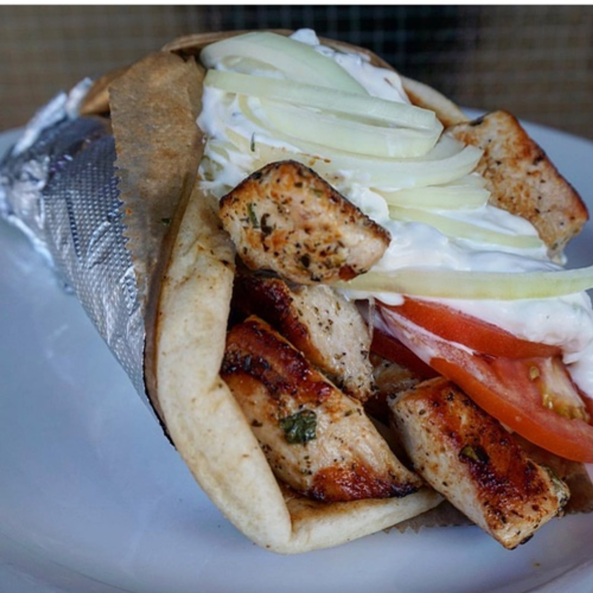Chicken Souvlaki Deluxe