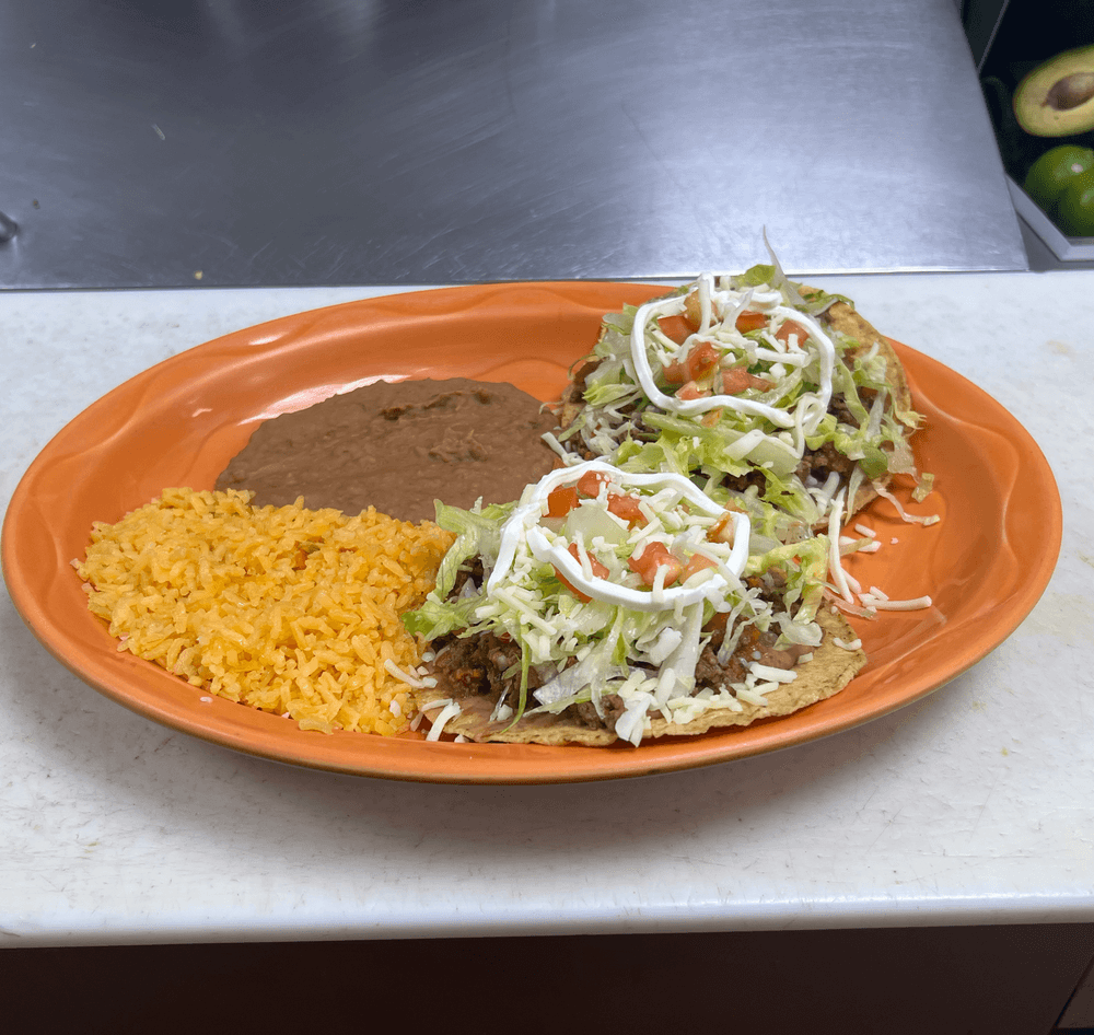 Tostada Lunch Plate