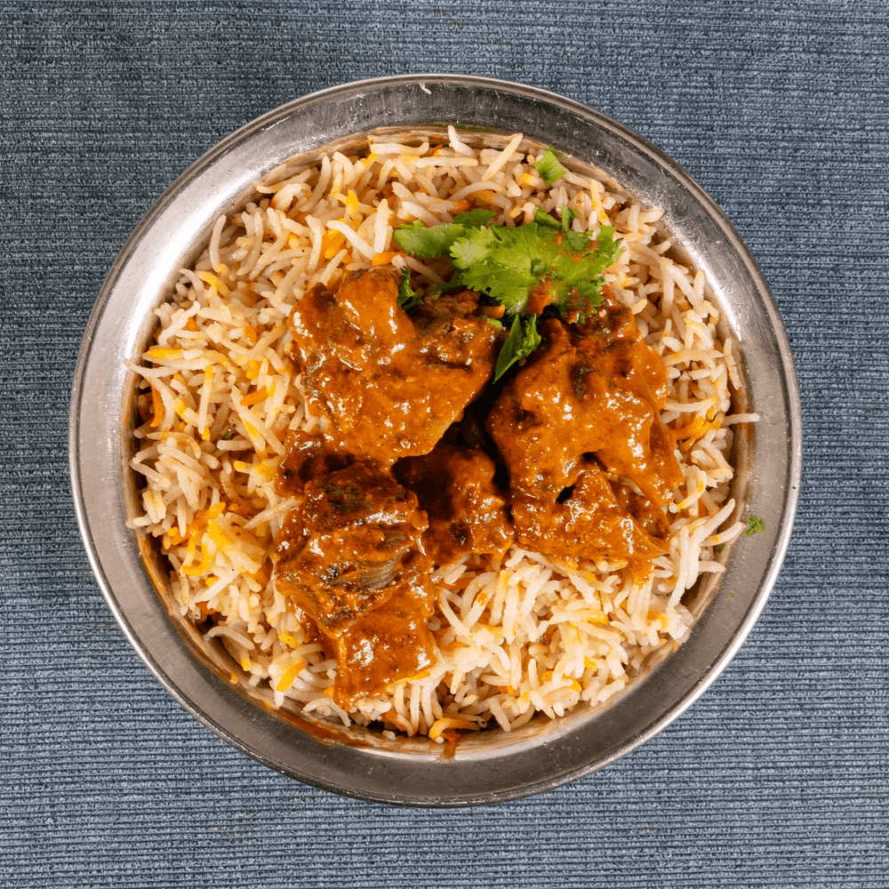 Goat Dum Biryani