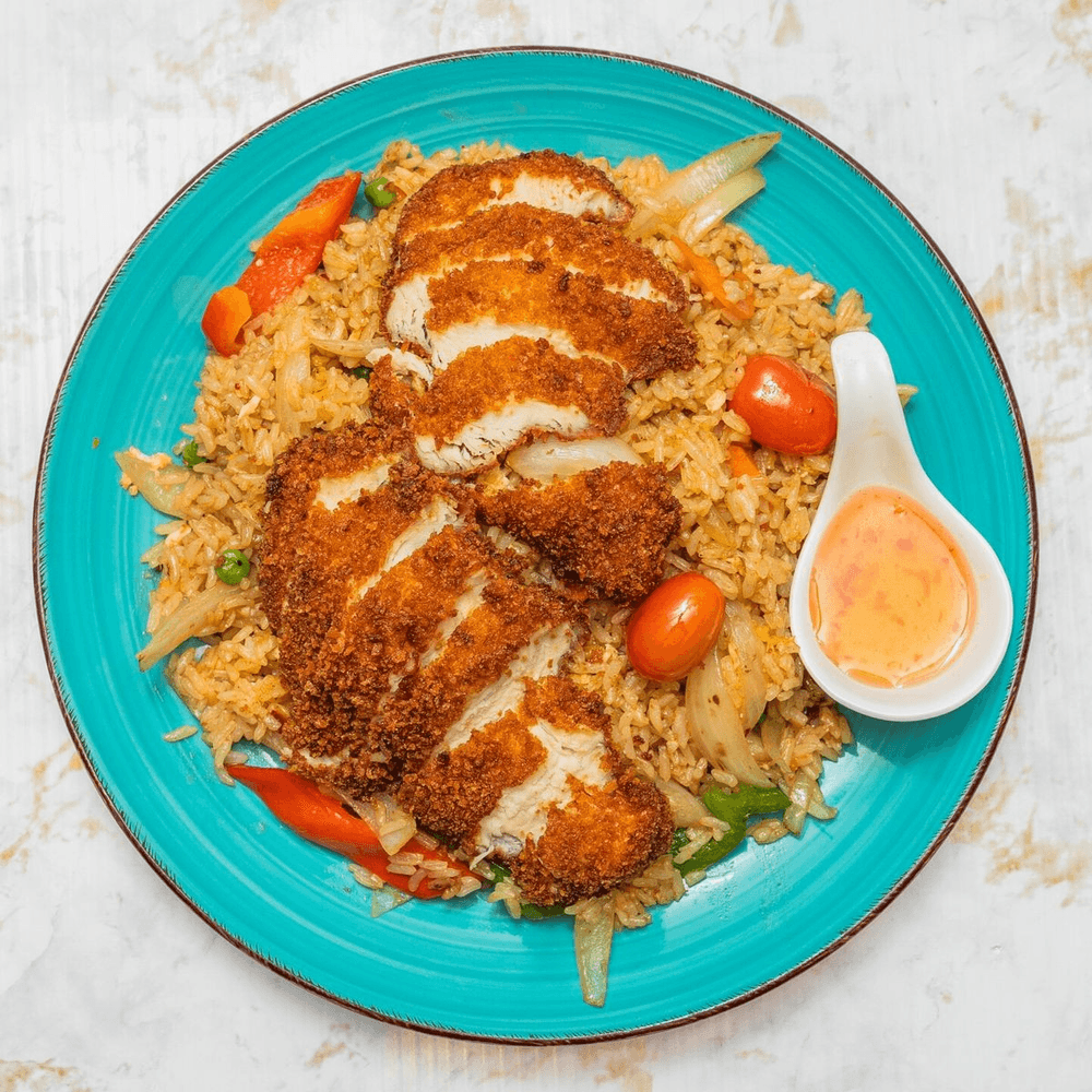Crispy Chicken Fried Rice