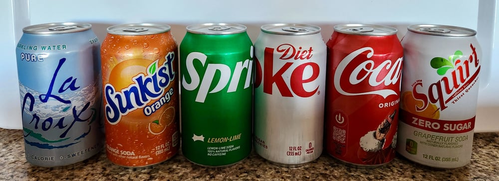 Soft Drinks Cans