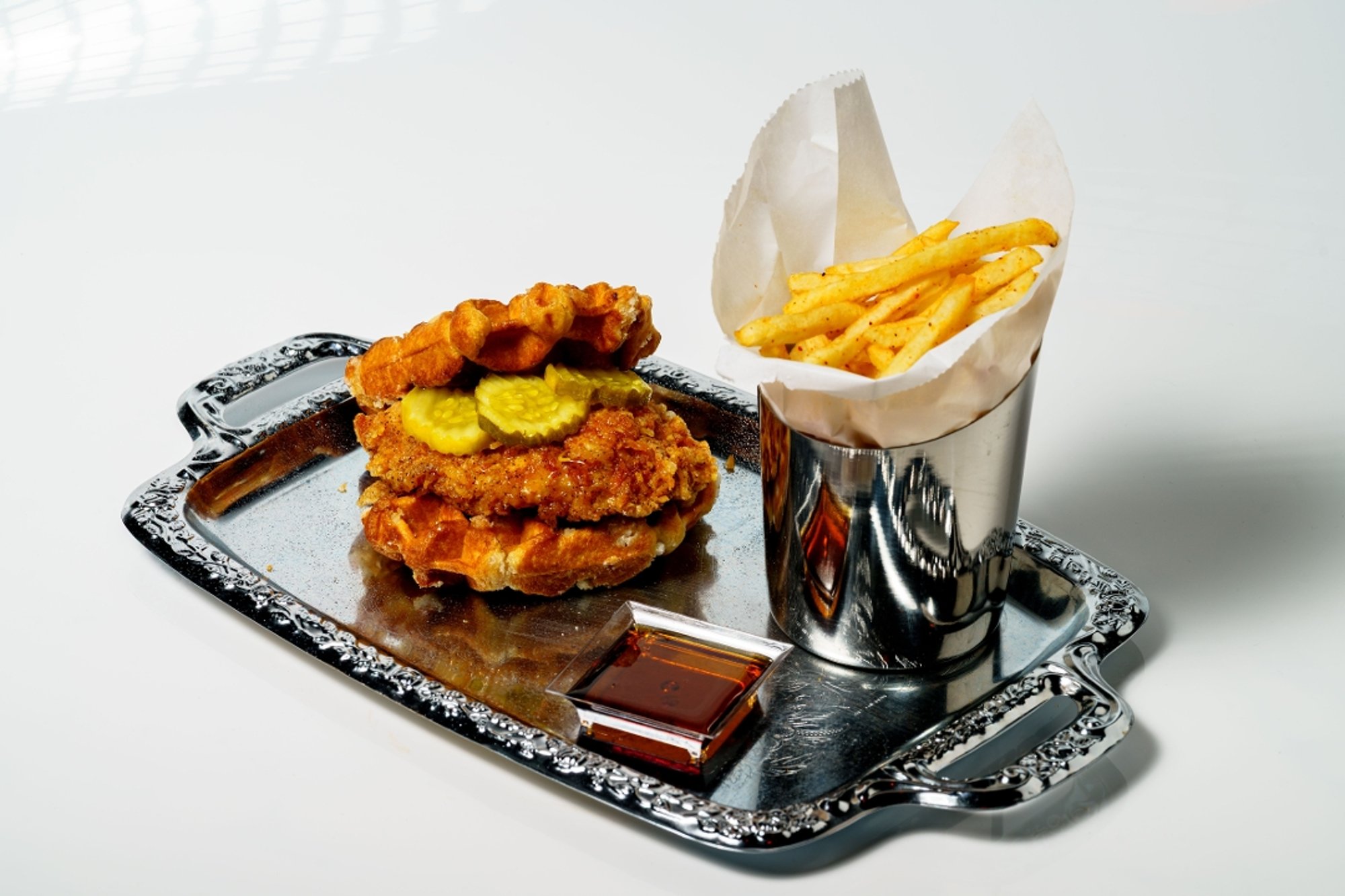 Chicken Waffle Sandwich