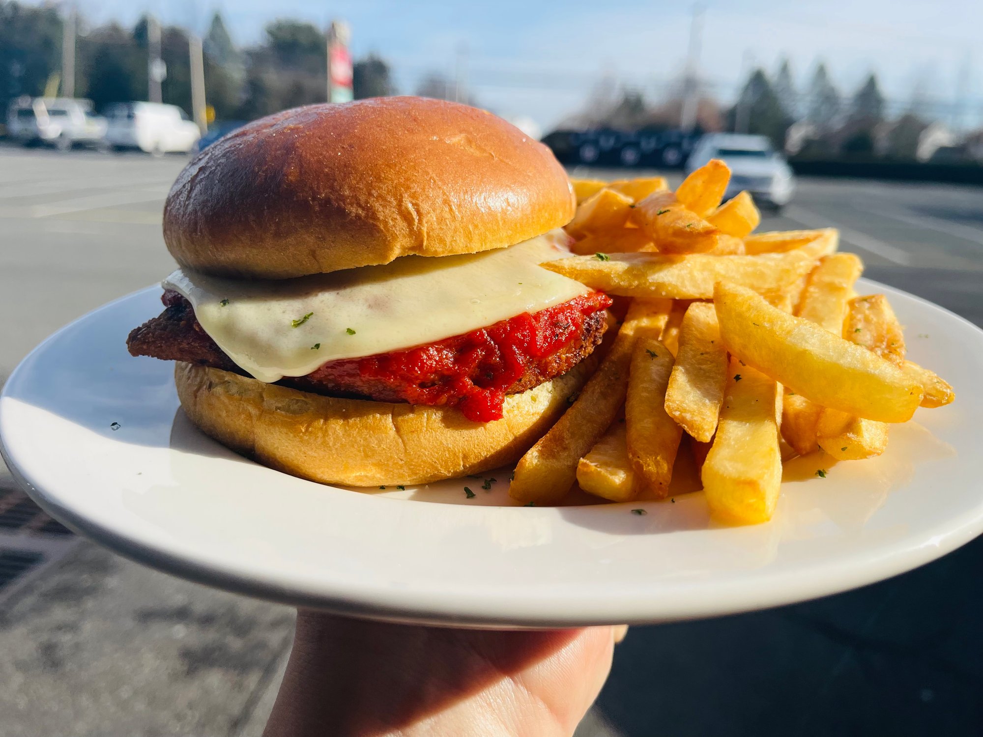 Chicken Parm On Brioche