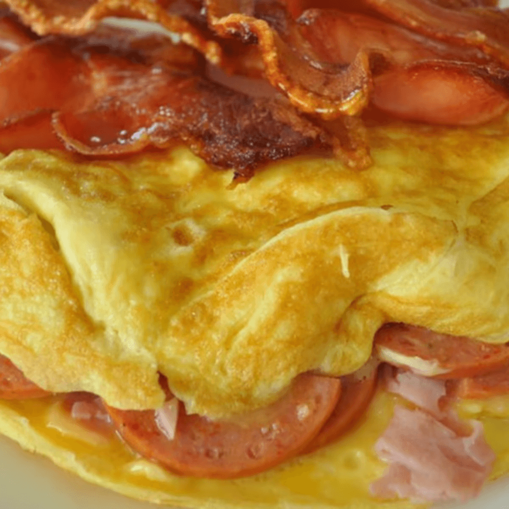 Bacon or Ham or Sausage & Cheese Omelet