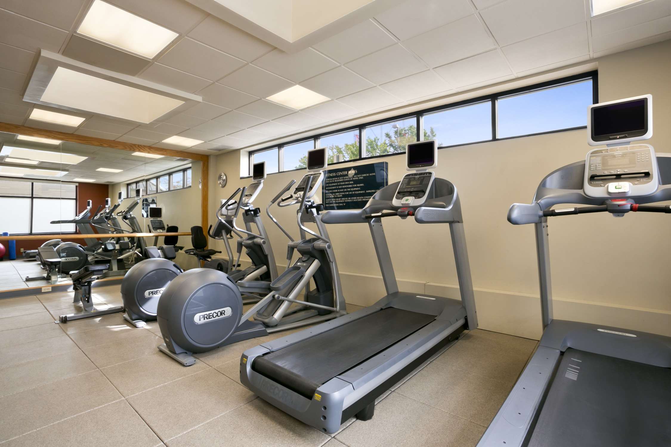 Health club  fitness center  gym