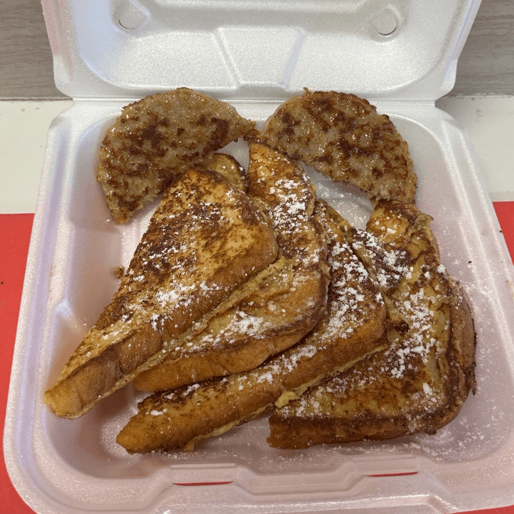 French Toast with Meat