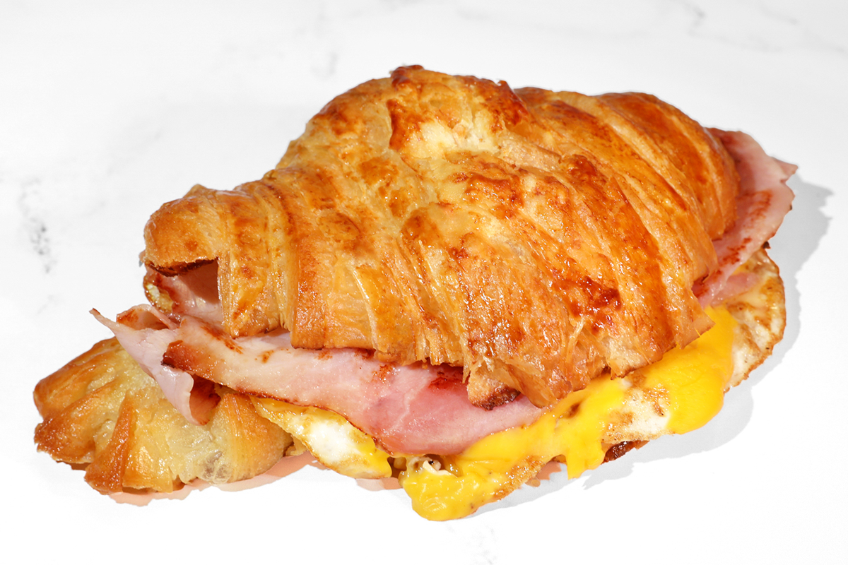 Ham, Egg & Cheese Croissant