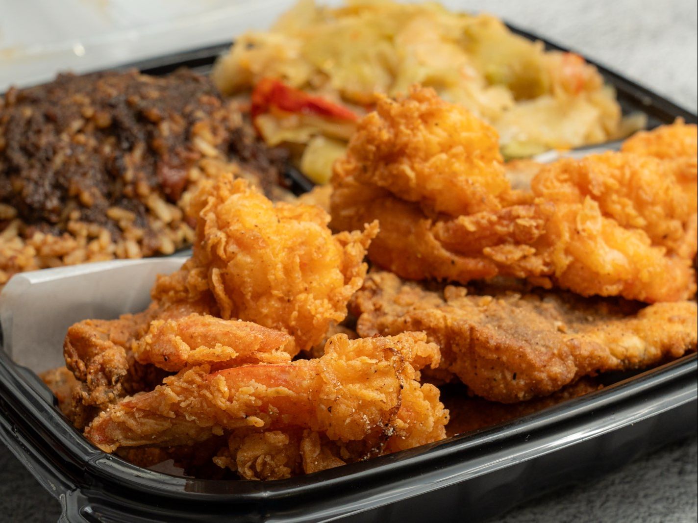 Fried Whiting & Shrimp Combo