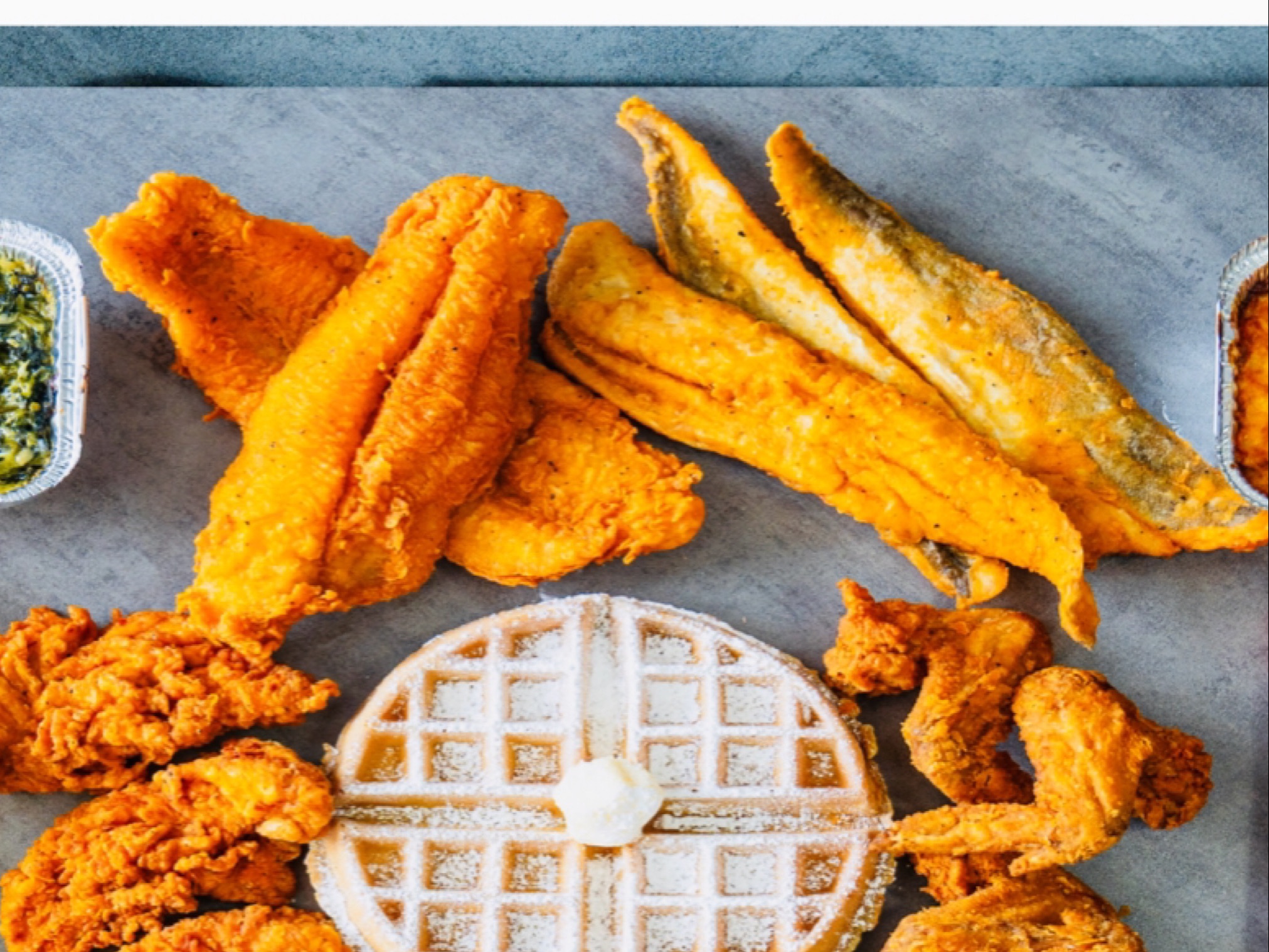 5 Catfish & 1 Waffle