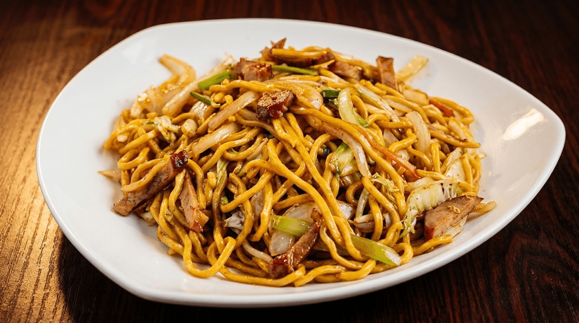Roast Pork Lo Mein