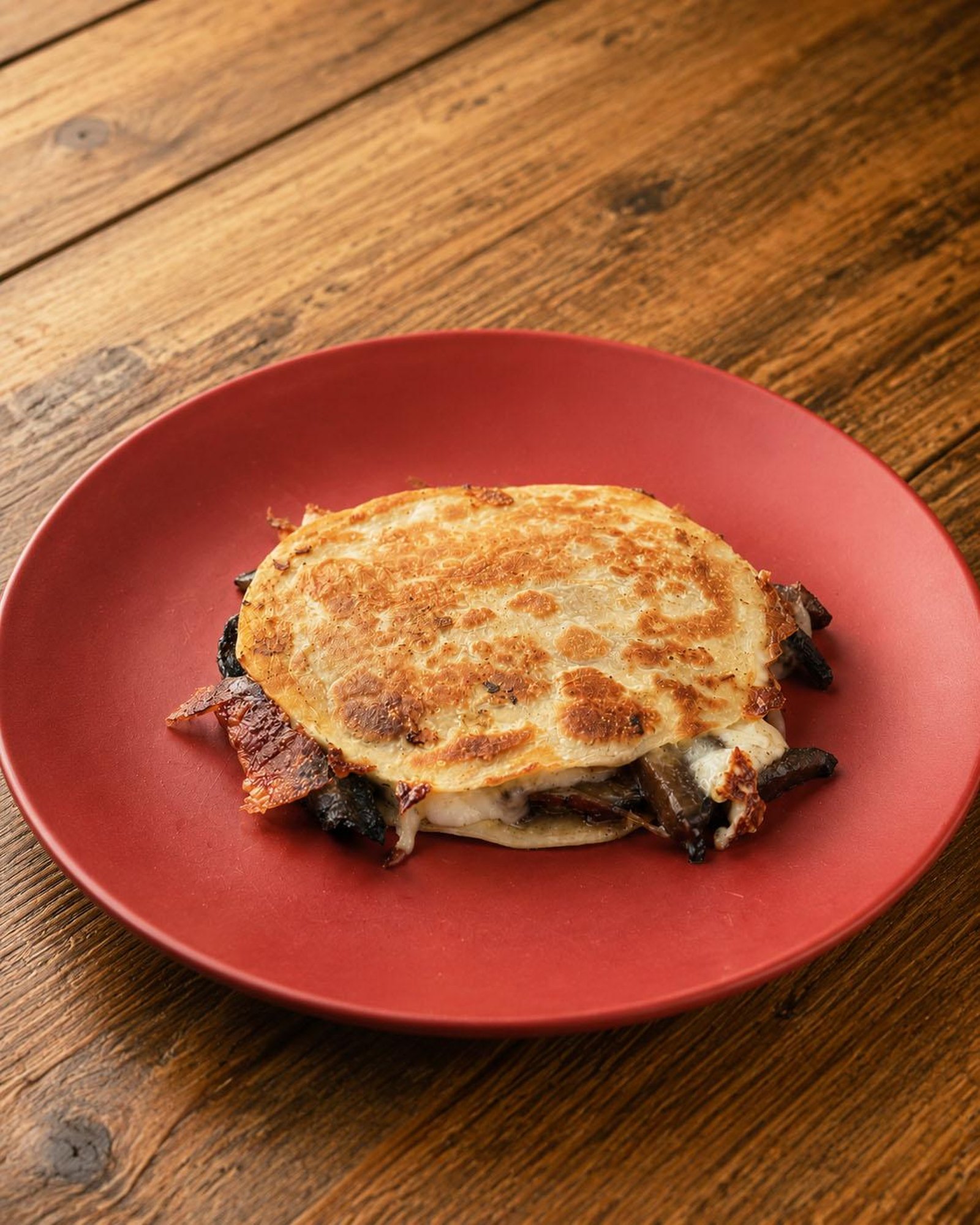 Mushroom Quesadilla