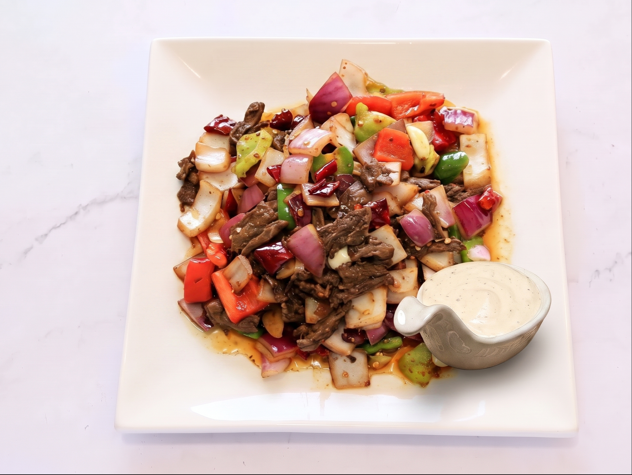Cumin Beef with Onion