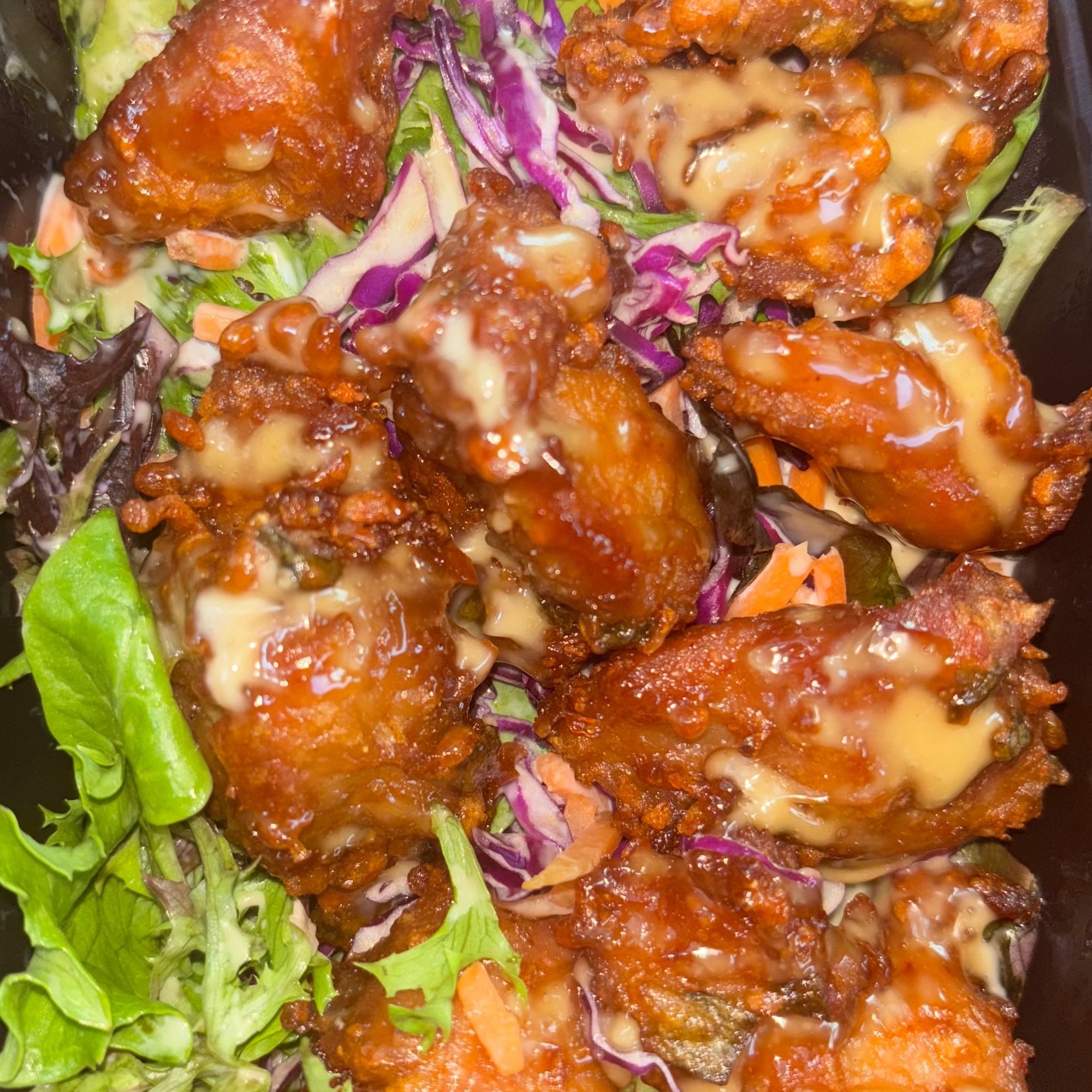 Mochiko Chicken Salad