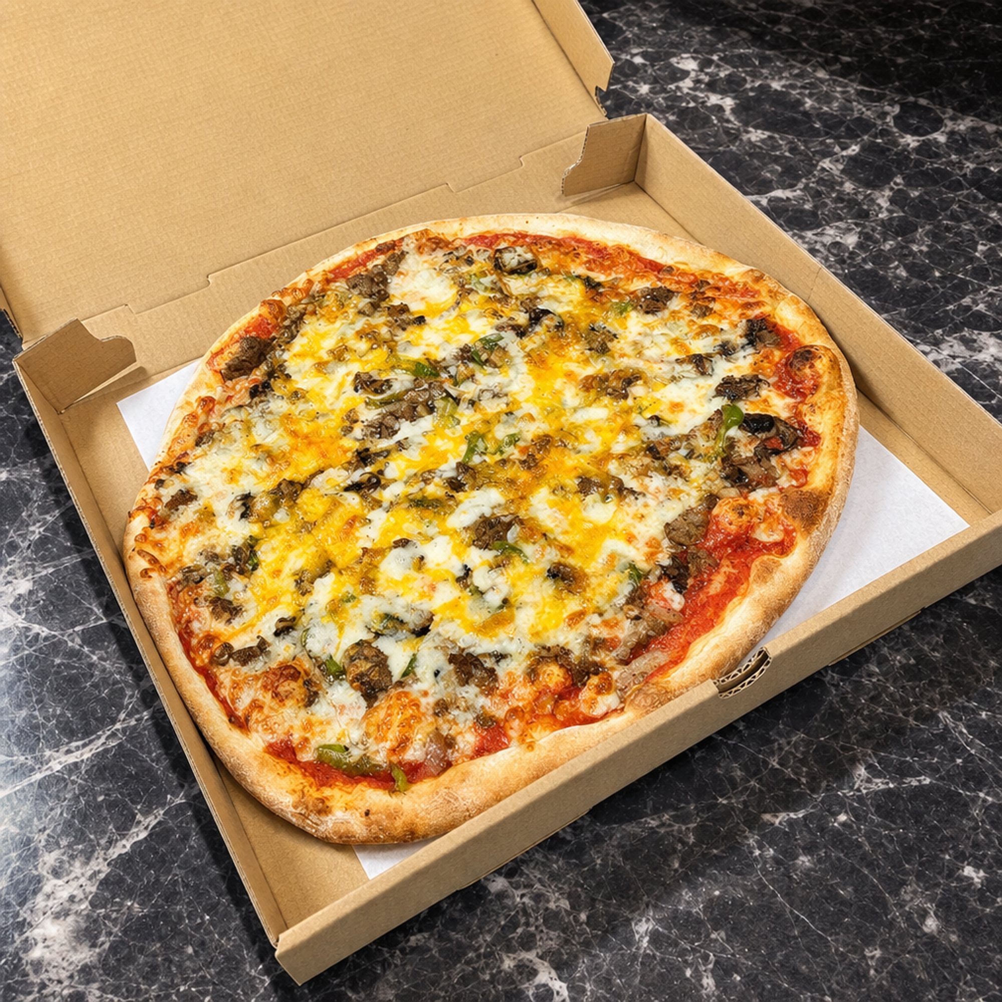Cheesesteak Pizza