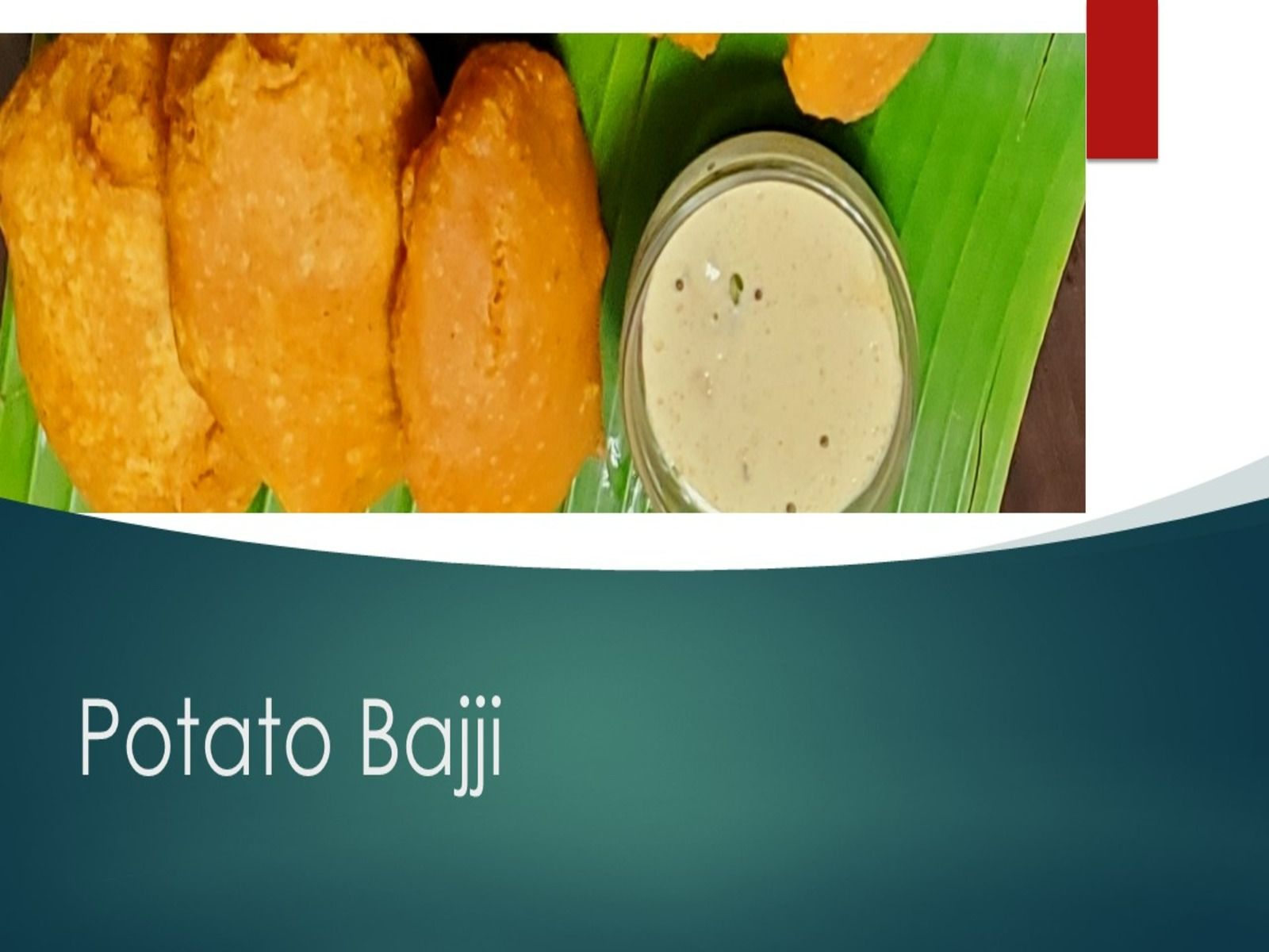 Potato Bajji