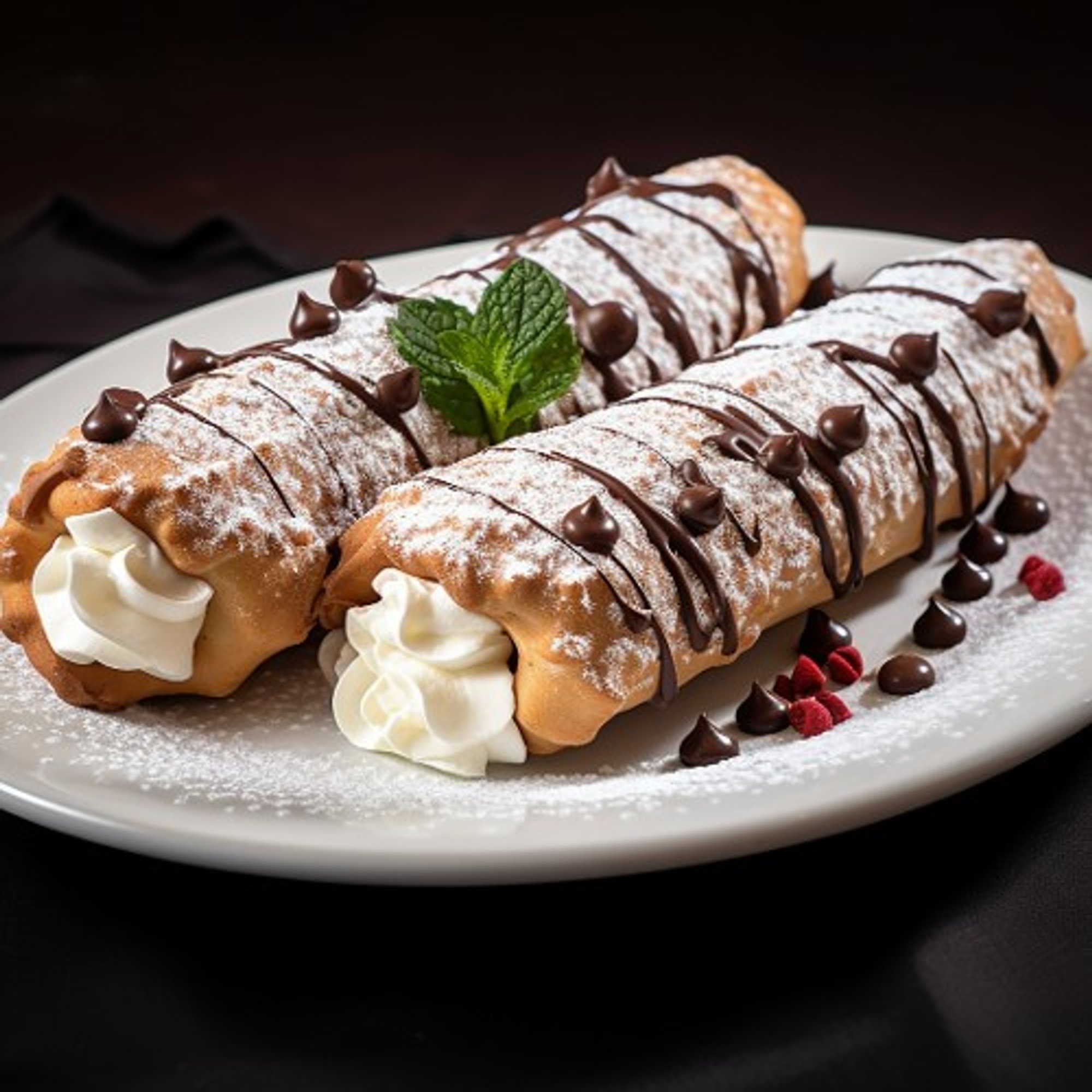 Cannoli (2 pieces)
