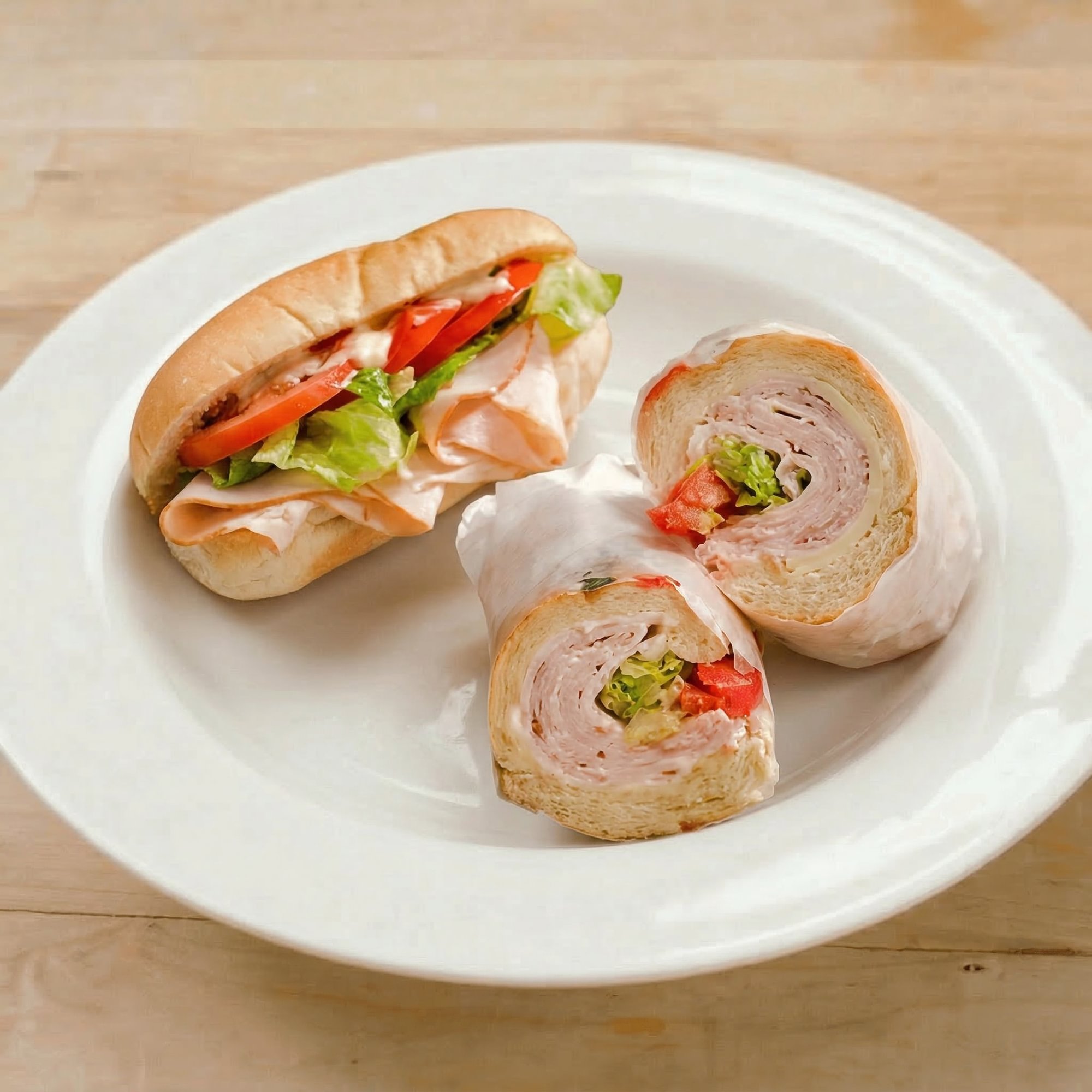 Turkey and Cheese Sub