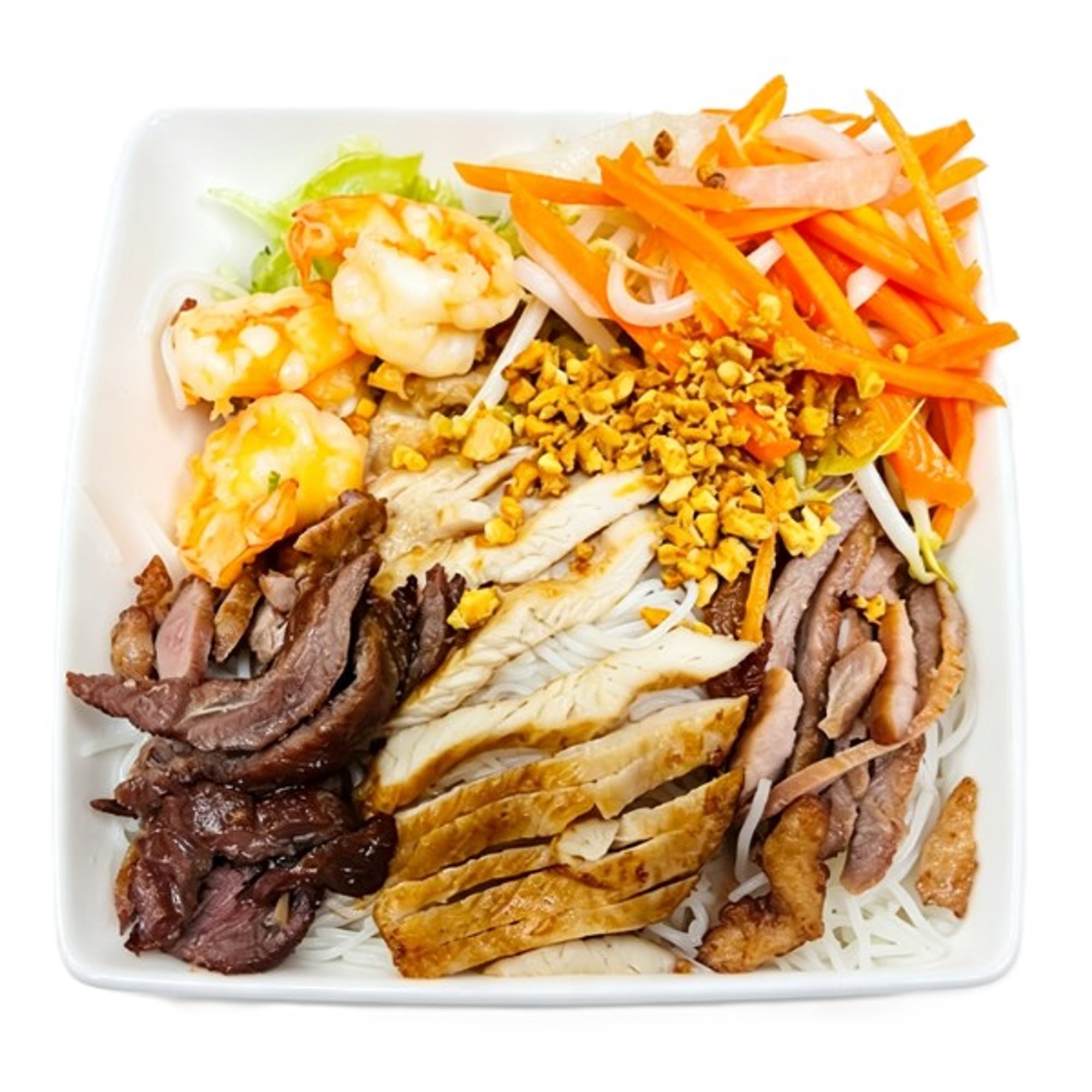 Vietnamese Rice Noodle Bowl