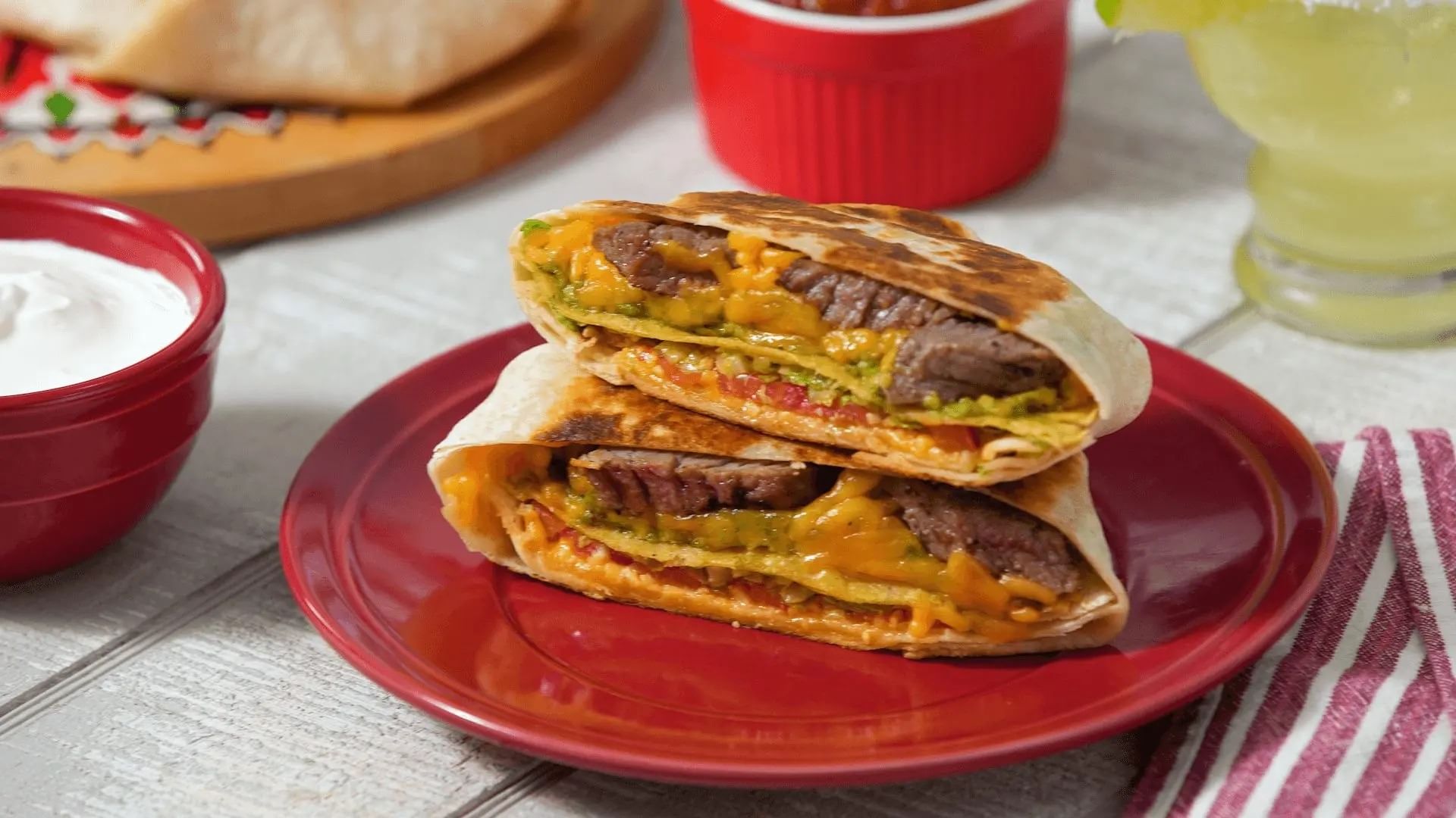 Fajita Steak Wrap