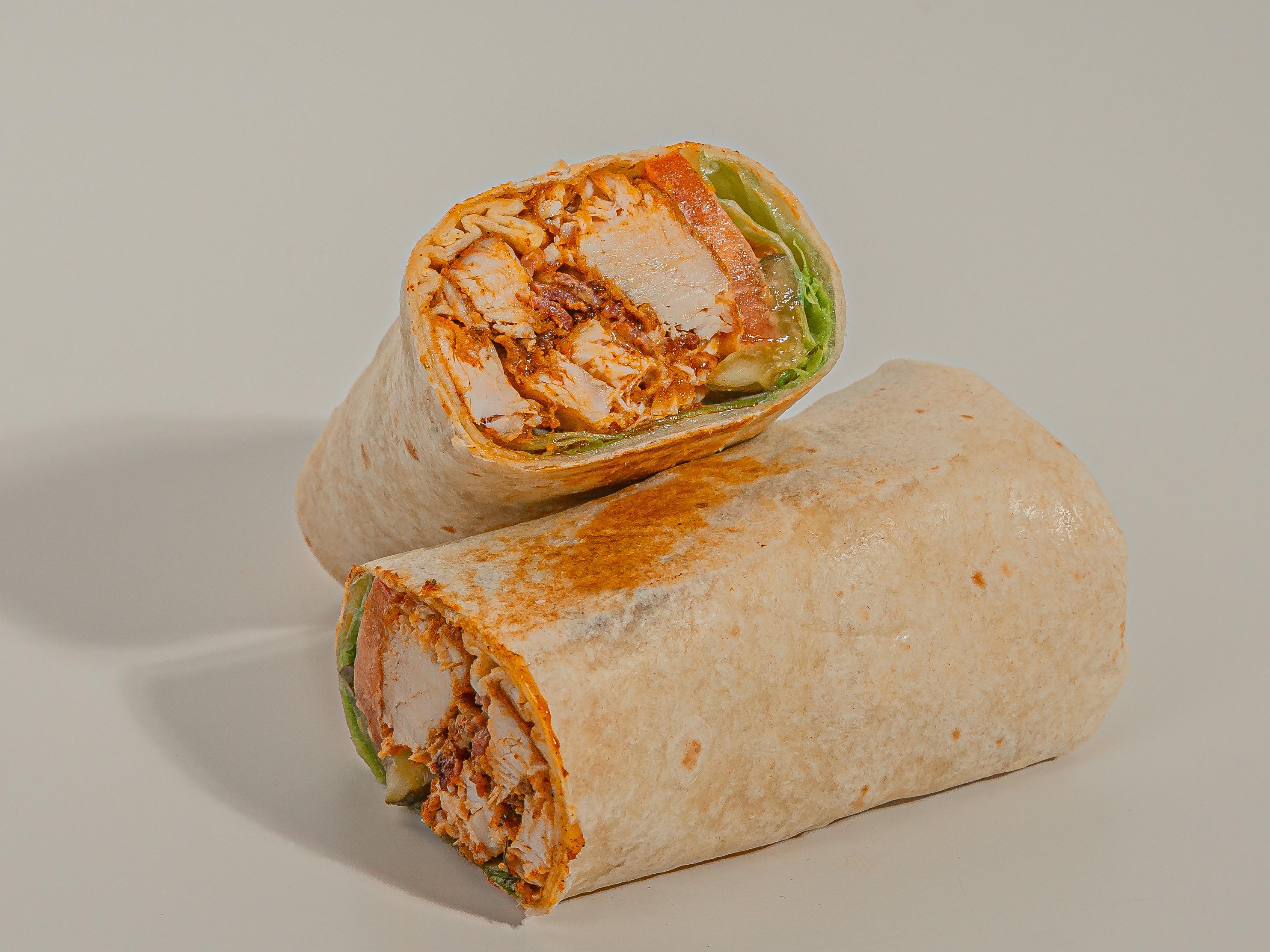 Tray of Chicken Wraps