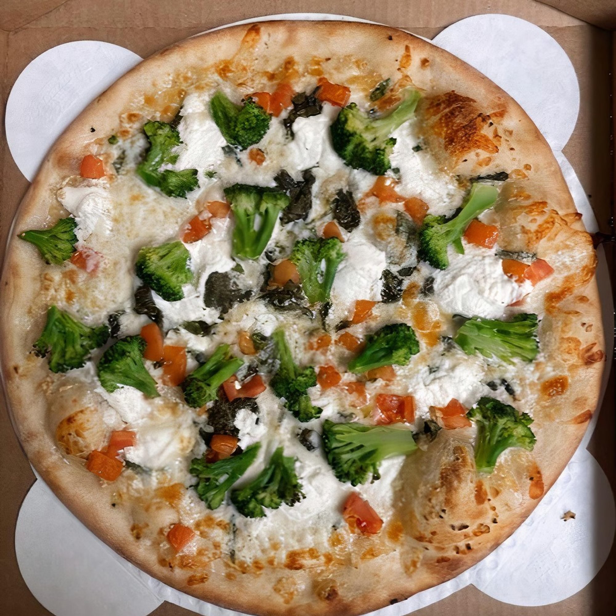 Jonuzi’s White Gourmet Pizza
