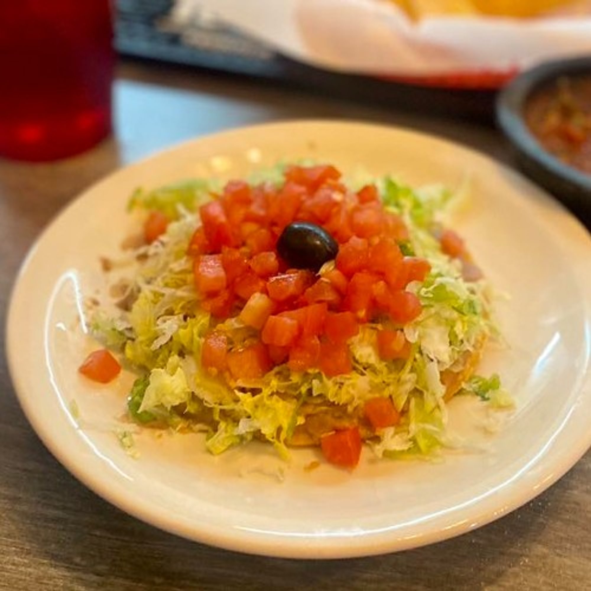 Bean, Rice or Tomato Tostadas