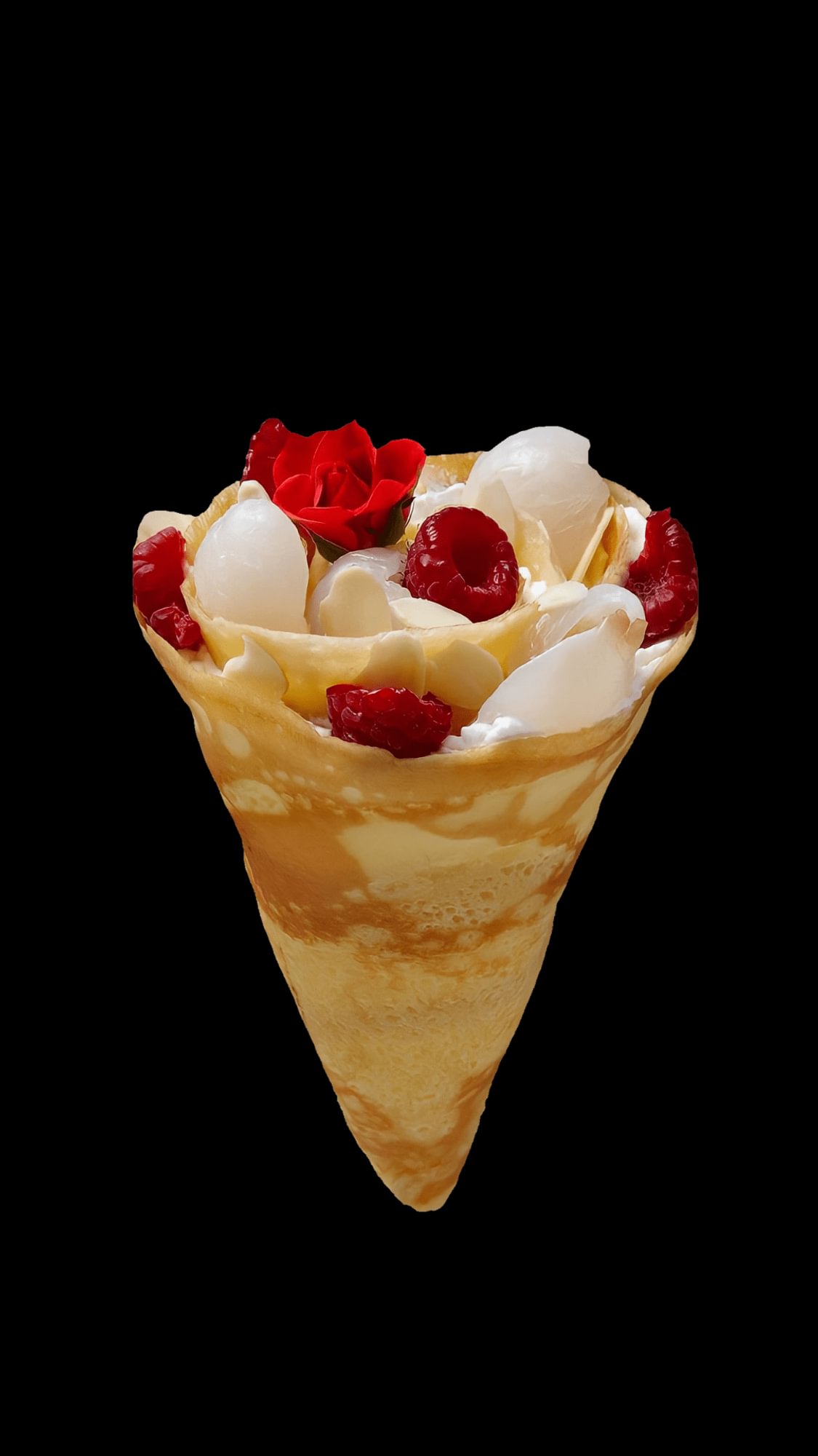 Lychee Valentine Crêpe