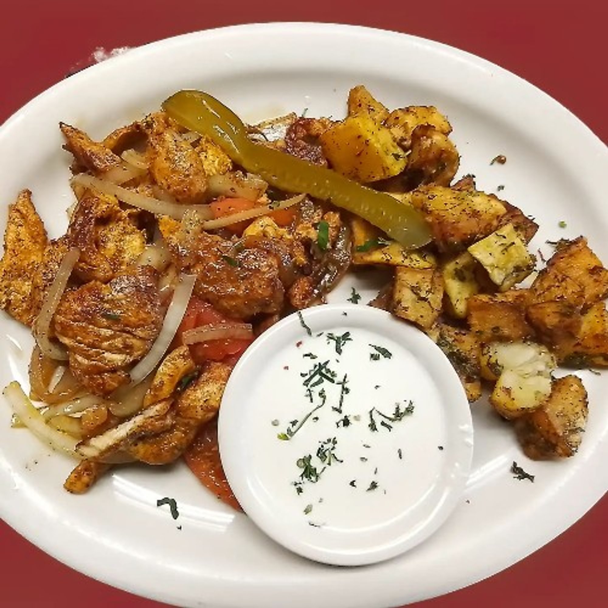 Kids Chicken Shawarma Platter