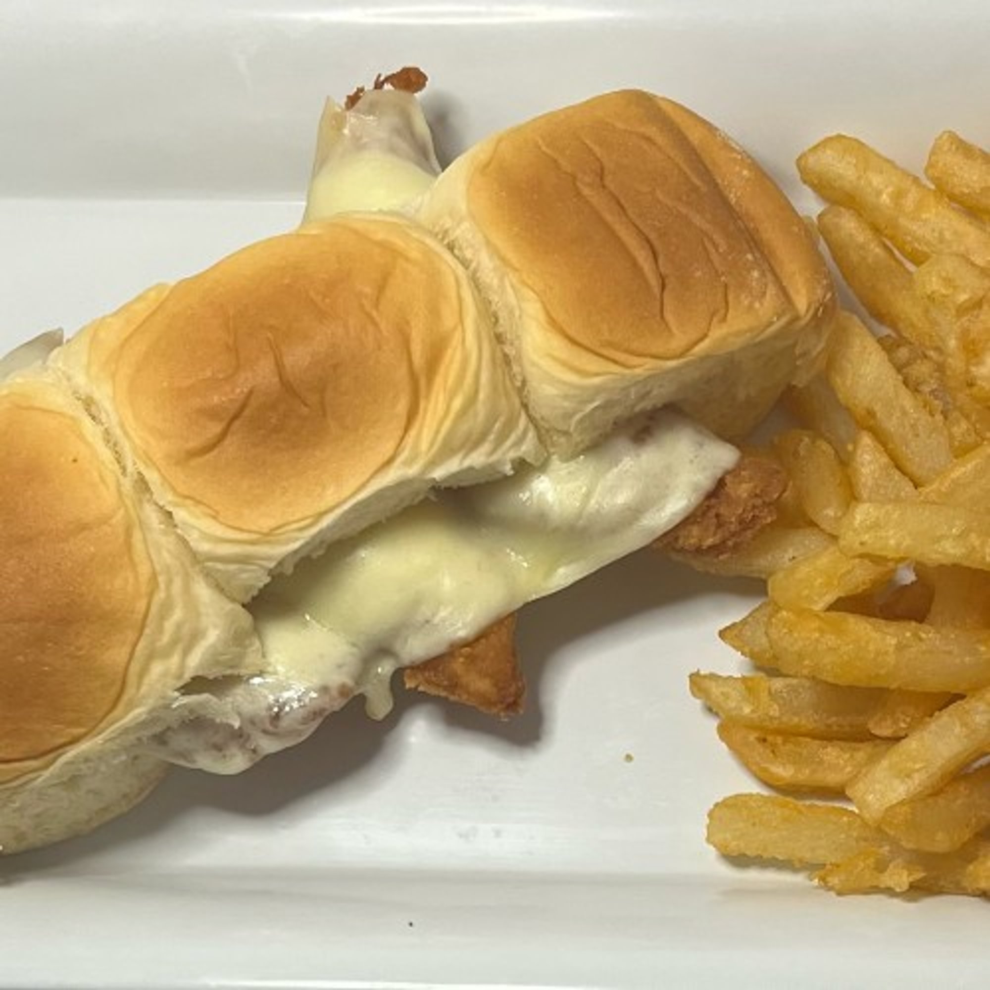 Fried Chicken Strip Sliders