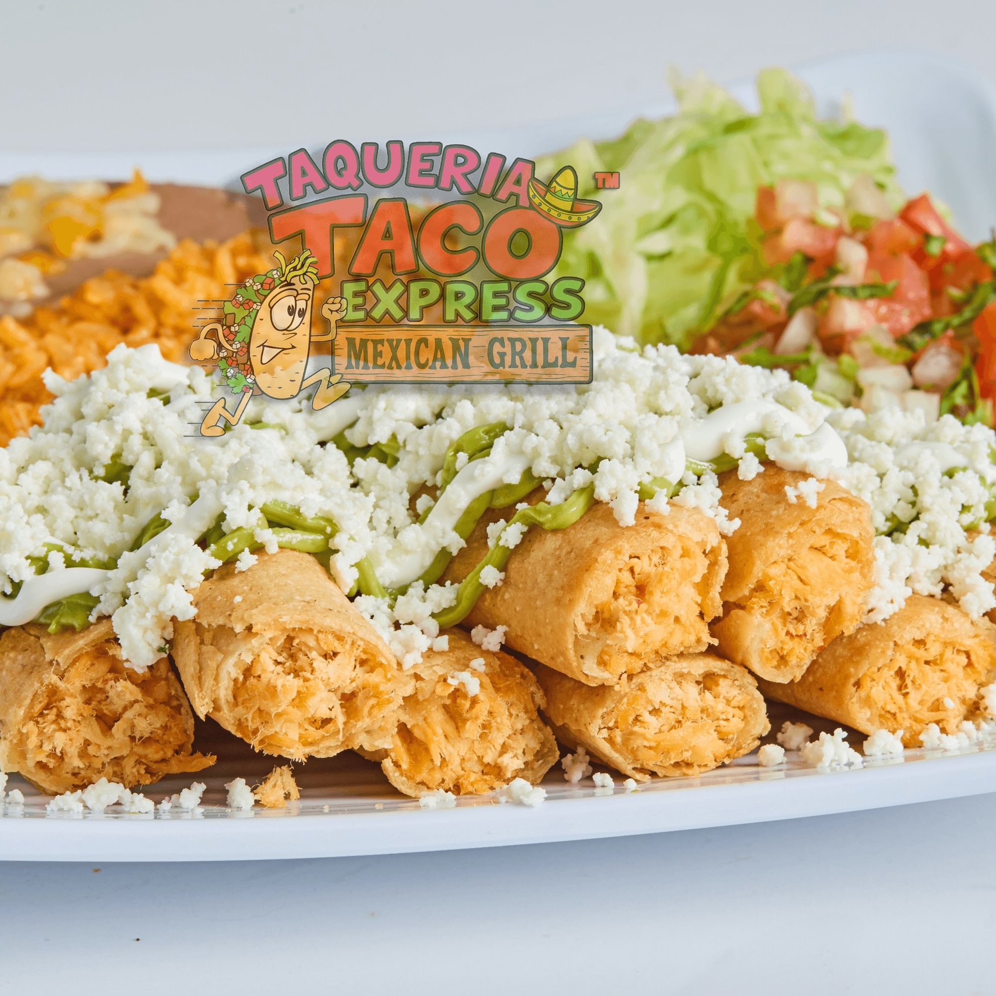 Flautas Plate