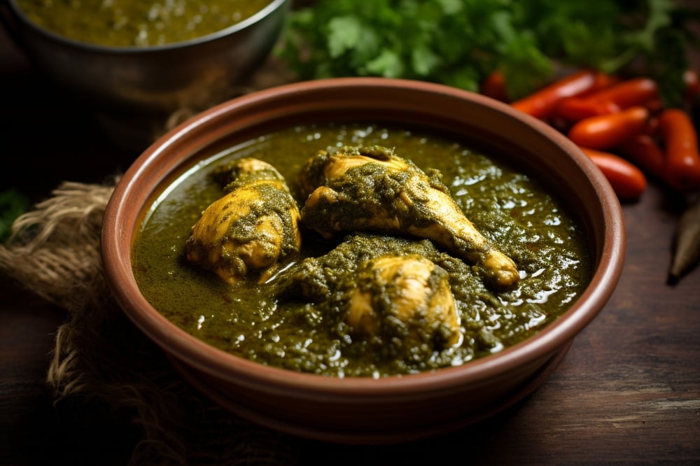 Palak Chicken Curry