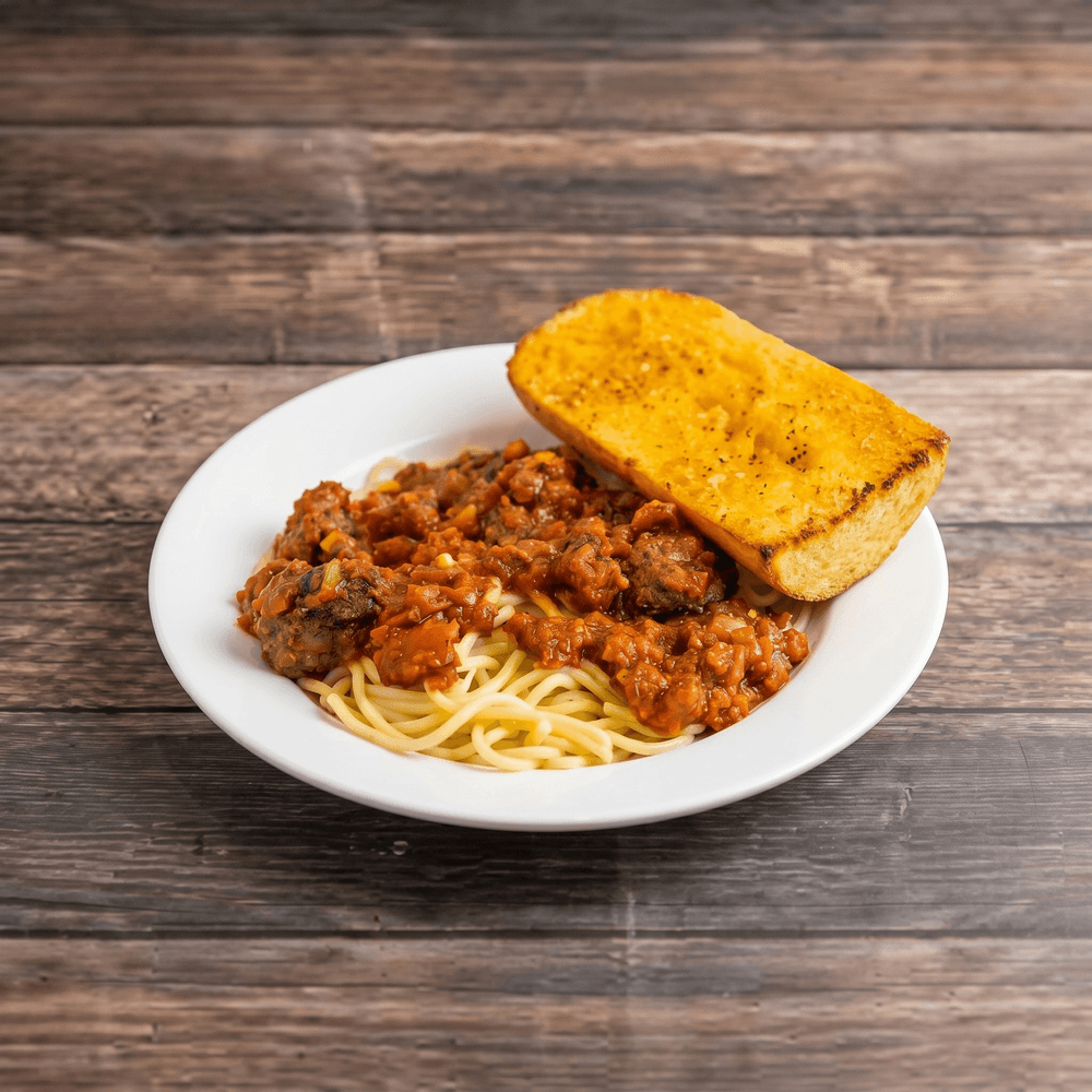 Spaghetti with Sauce and Meatballs