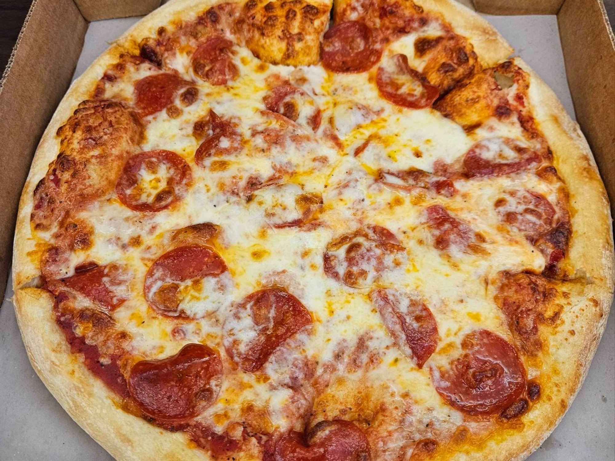 18" One Topping Pizza