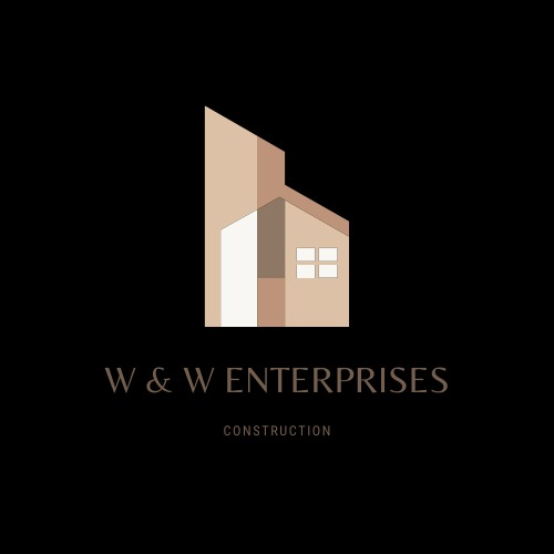 W &amp; W Enterprises Cabinets &amp; Contractor Logo