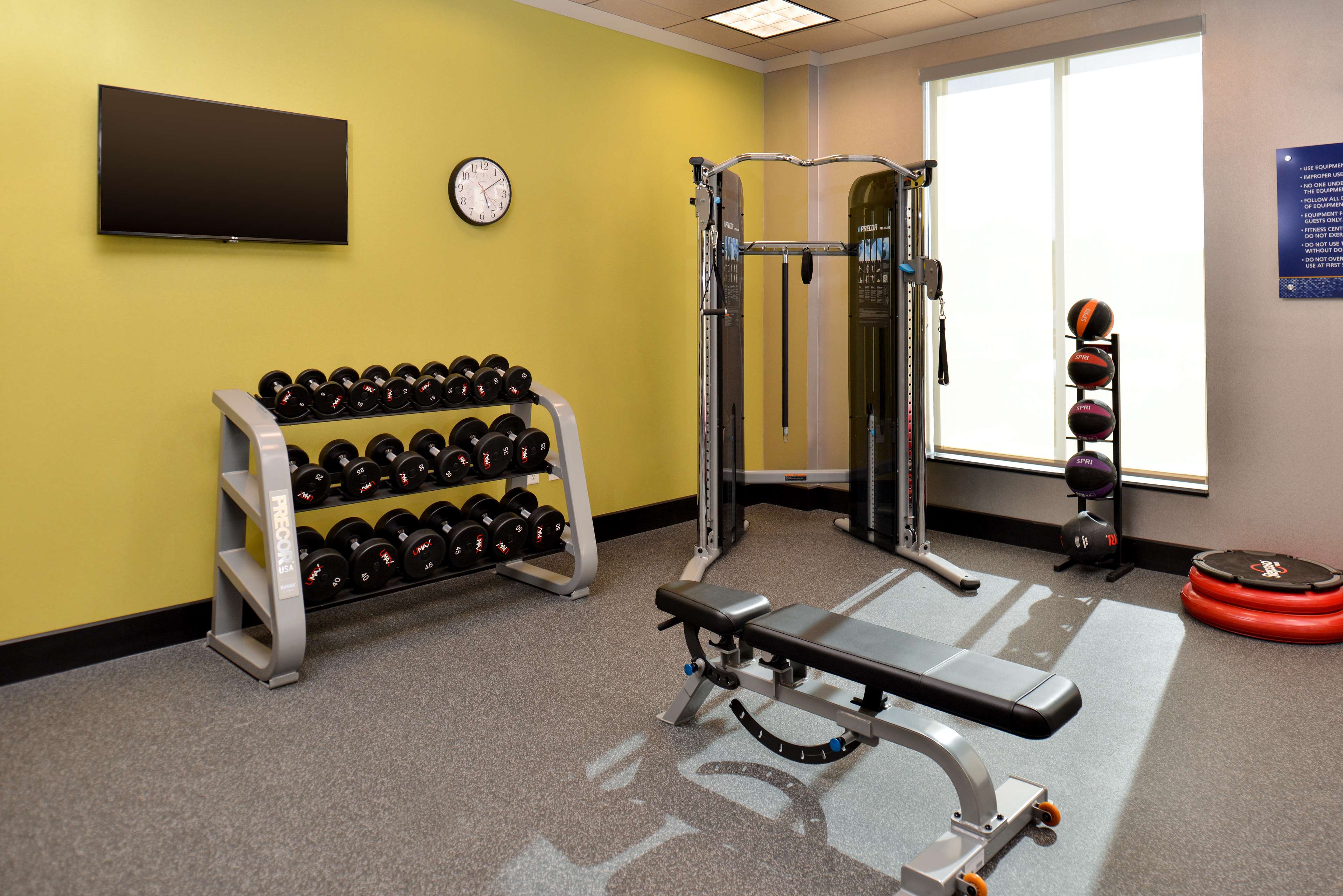 Health club  fitness center  gym