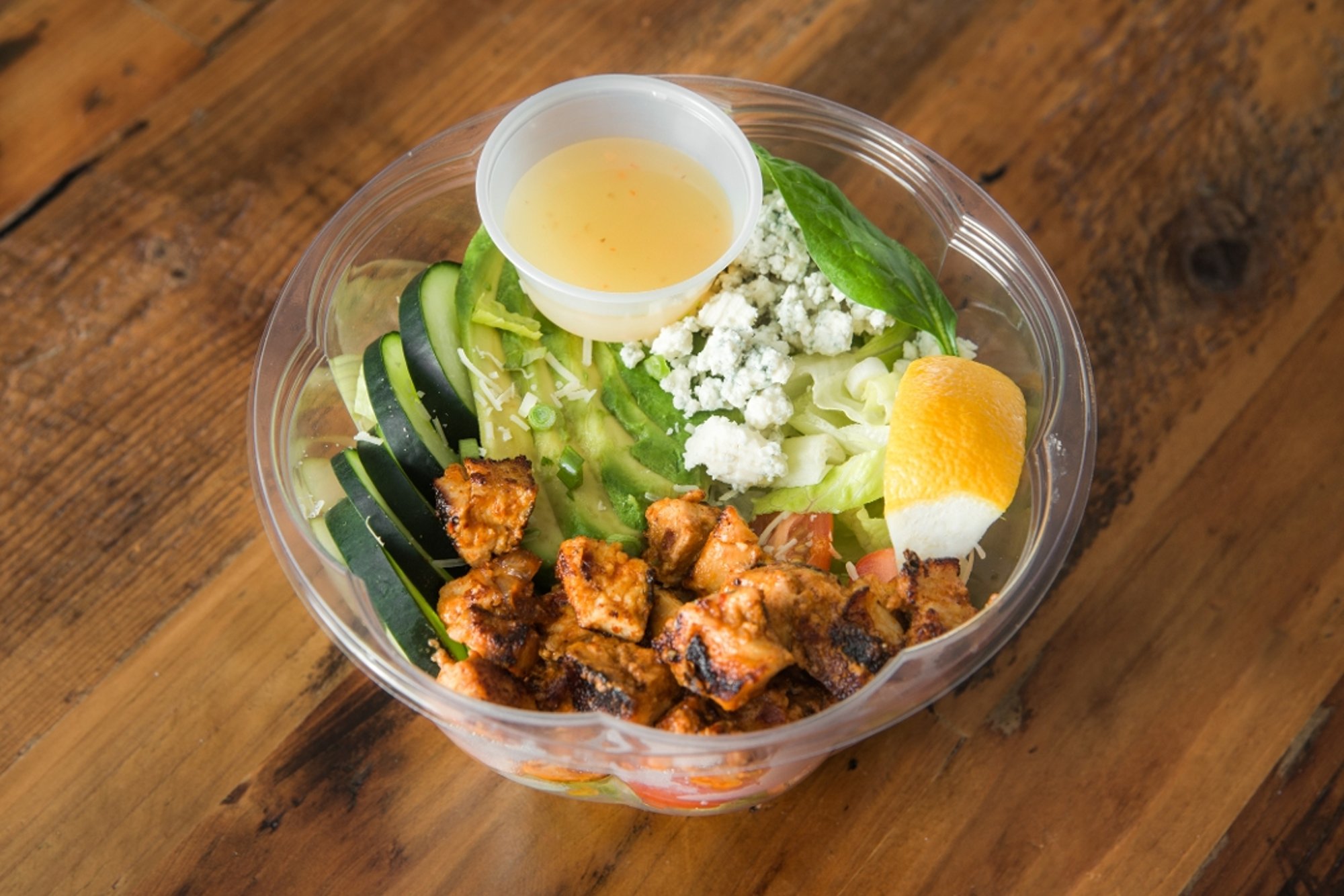 Blue Masala Chicken Salad