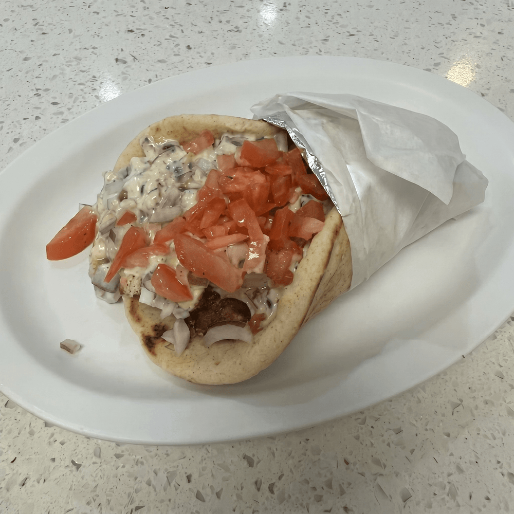 Chicken Souvlaki Sandwich