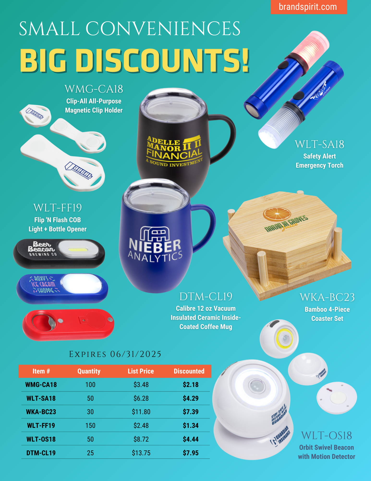 Monthly Specials