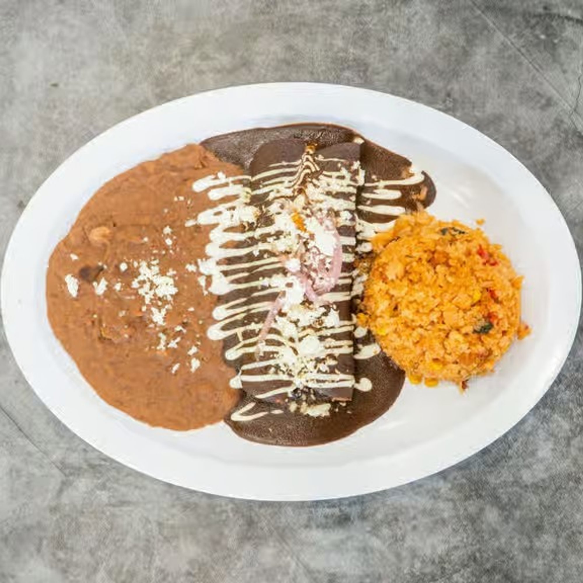 Enchiladas de Mole