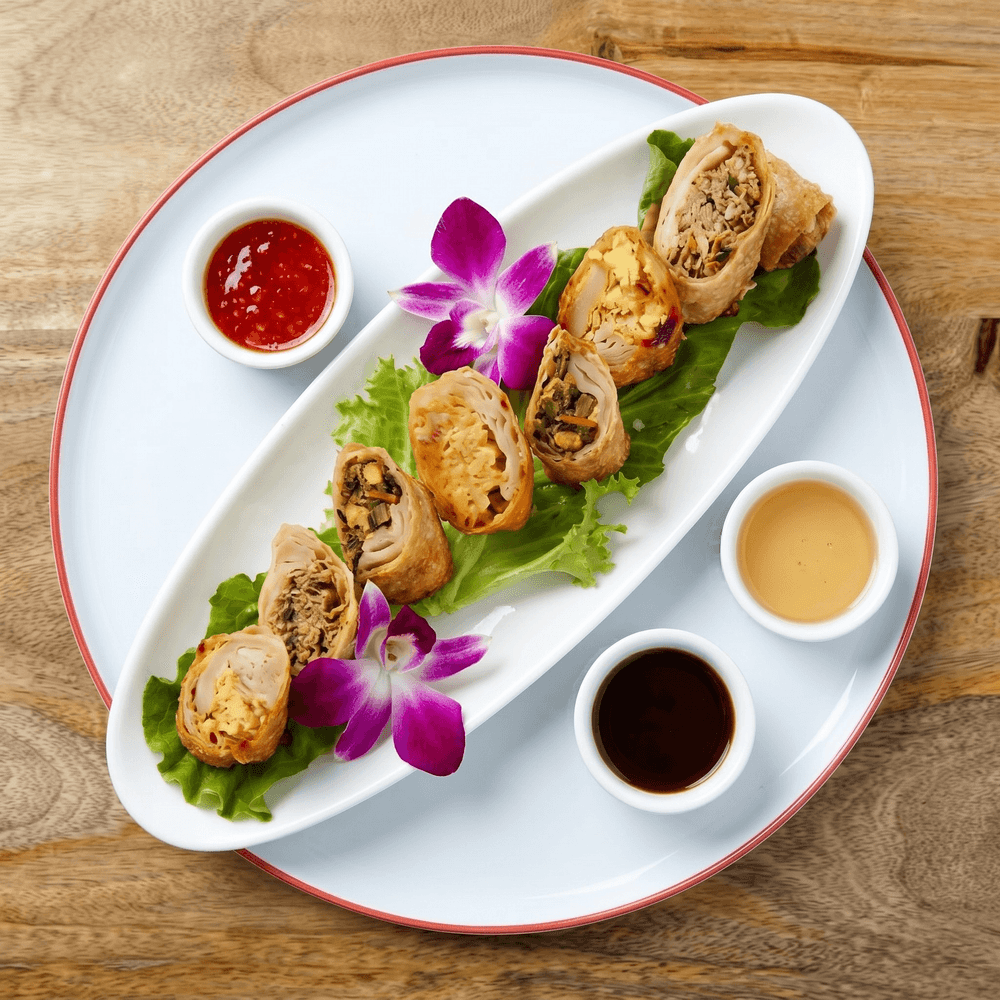 Jerk Chicken Spring Roll