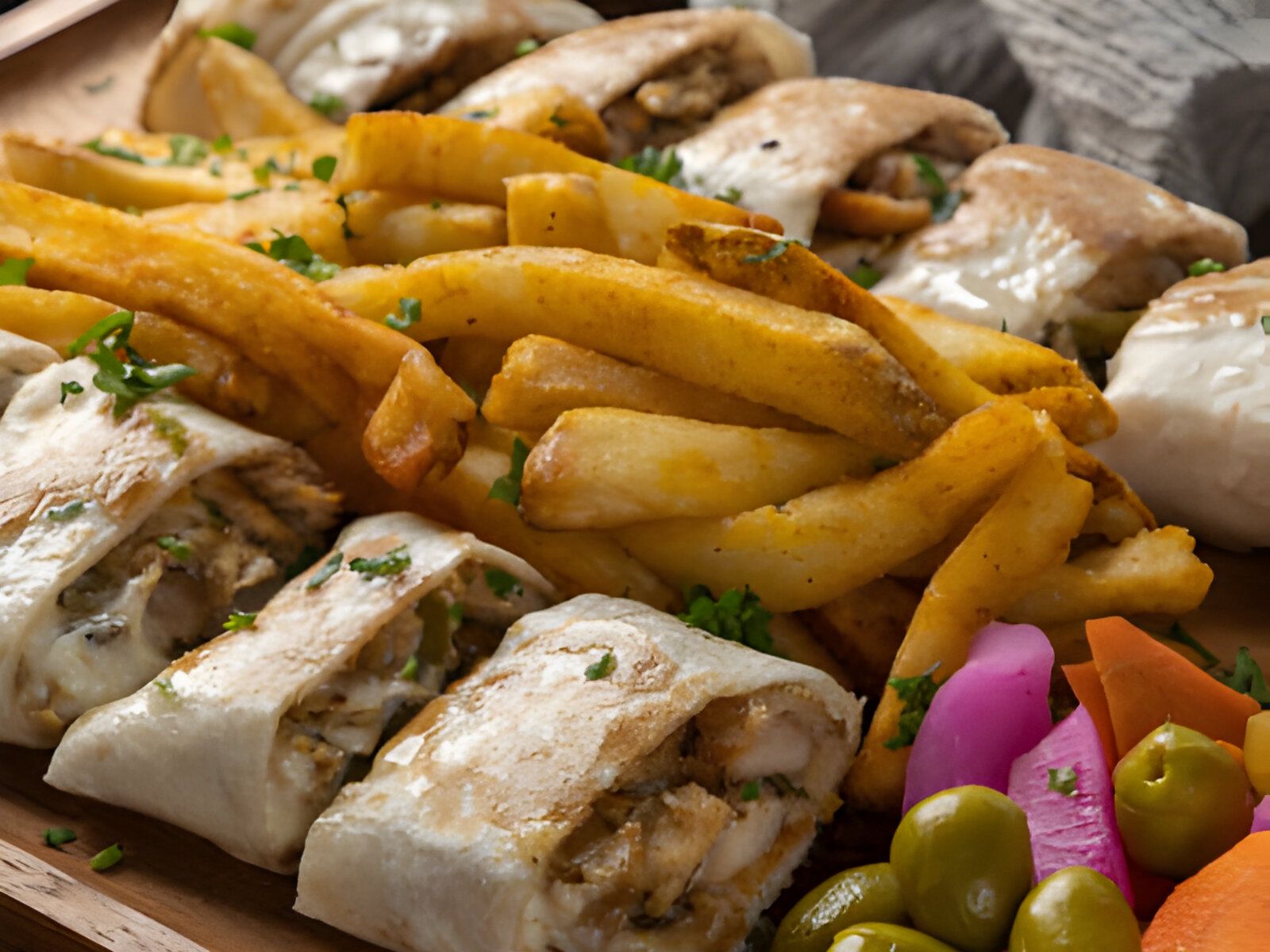 Chicken Shawarma Meal
