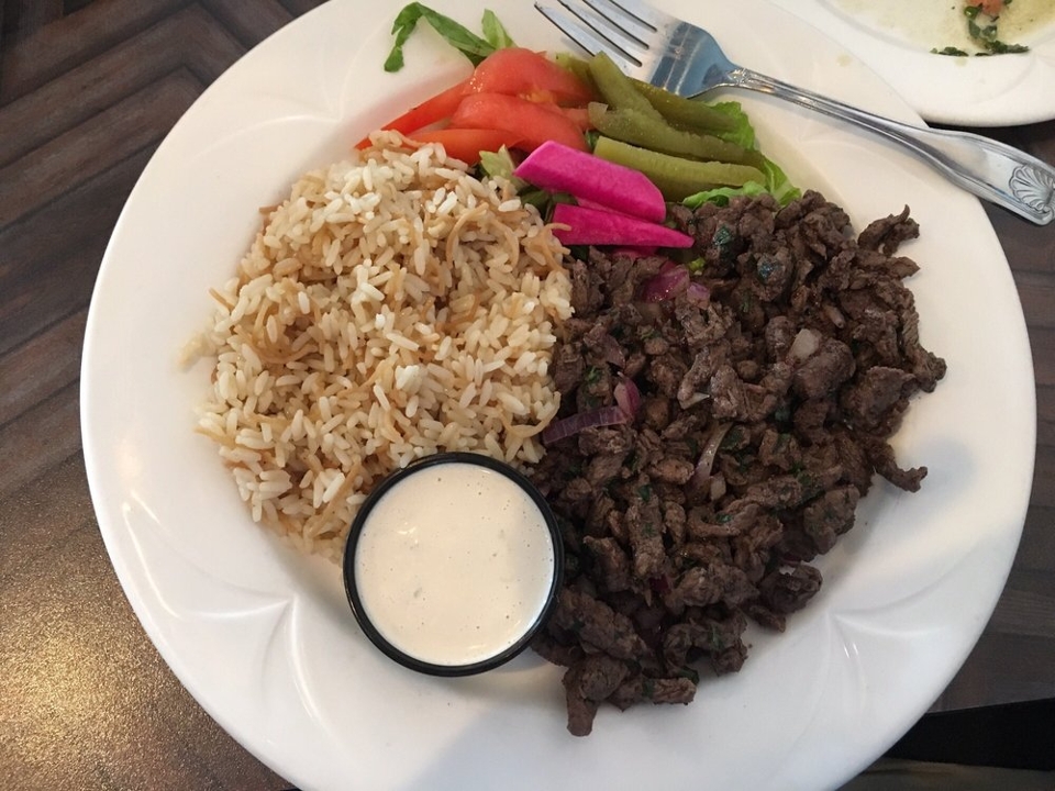 L. Beef Shawarma Platter