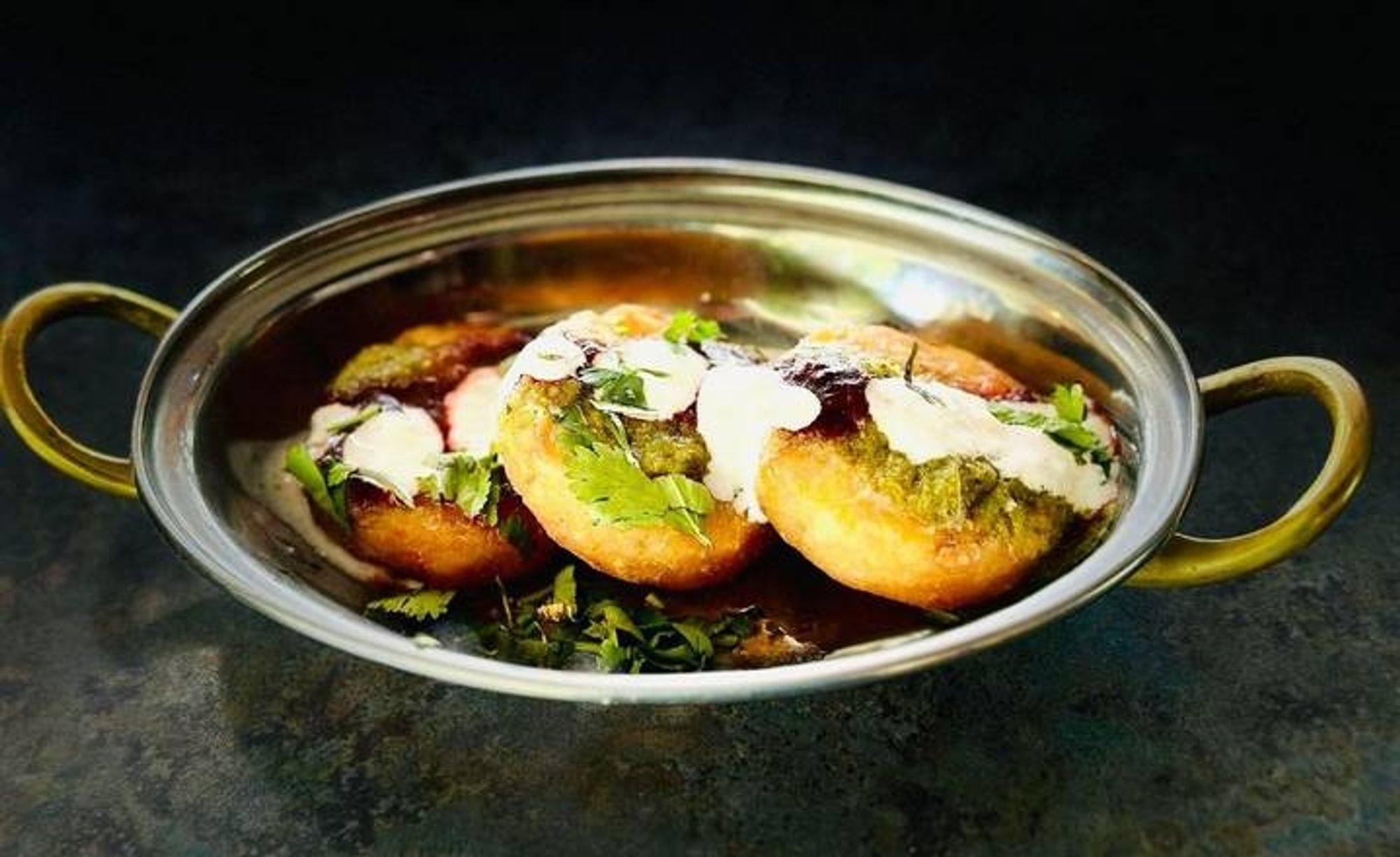 Aloo tikki chaat