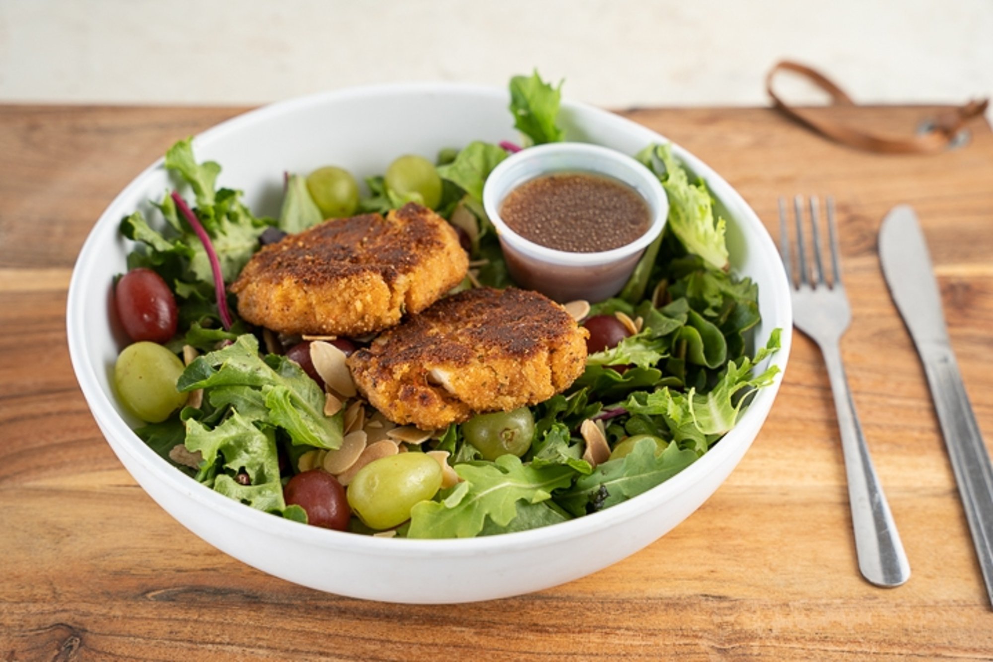 Crab Cake Salad